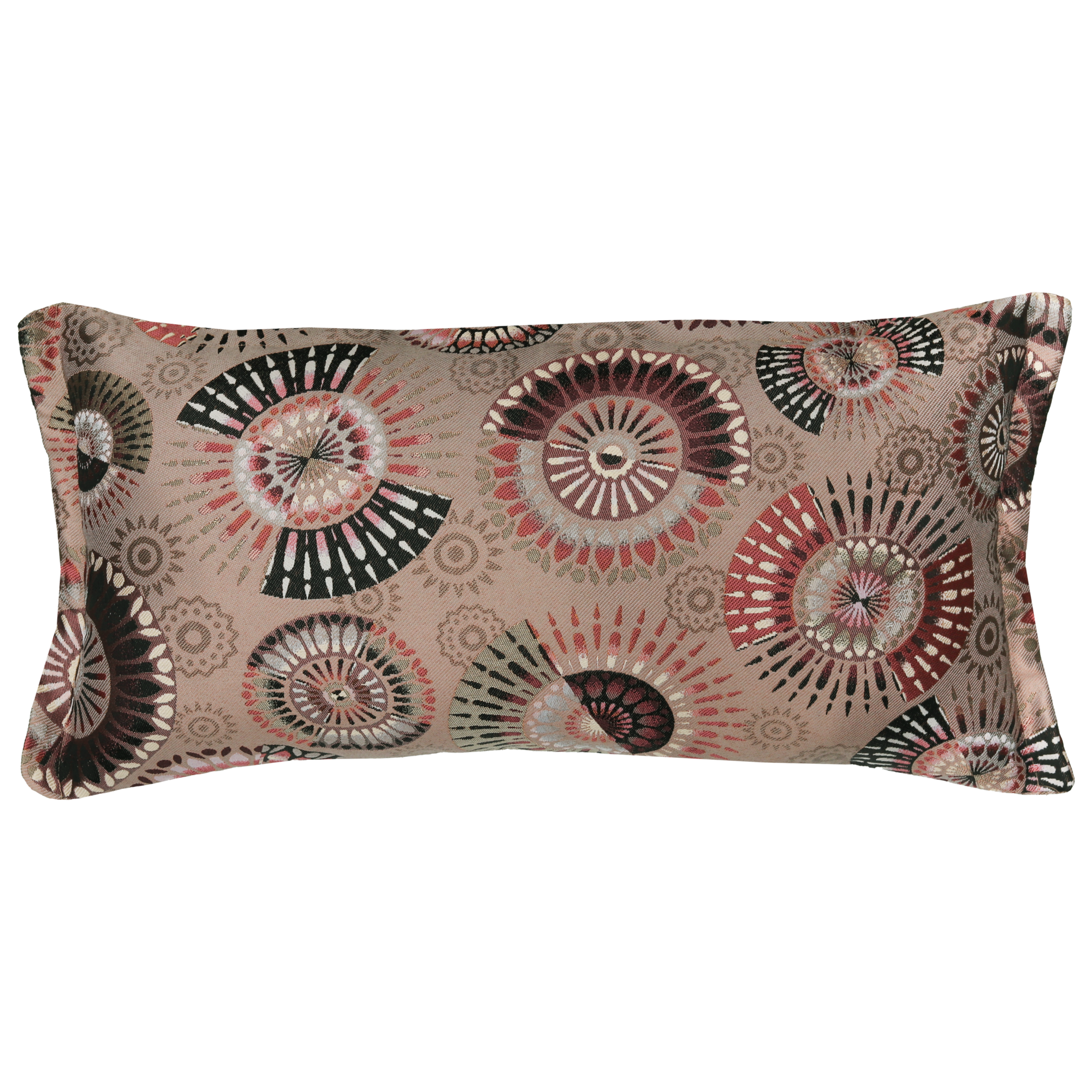 Kussen funky mandela taupe