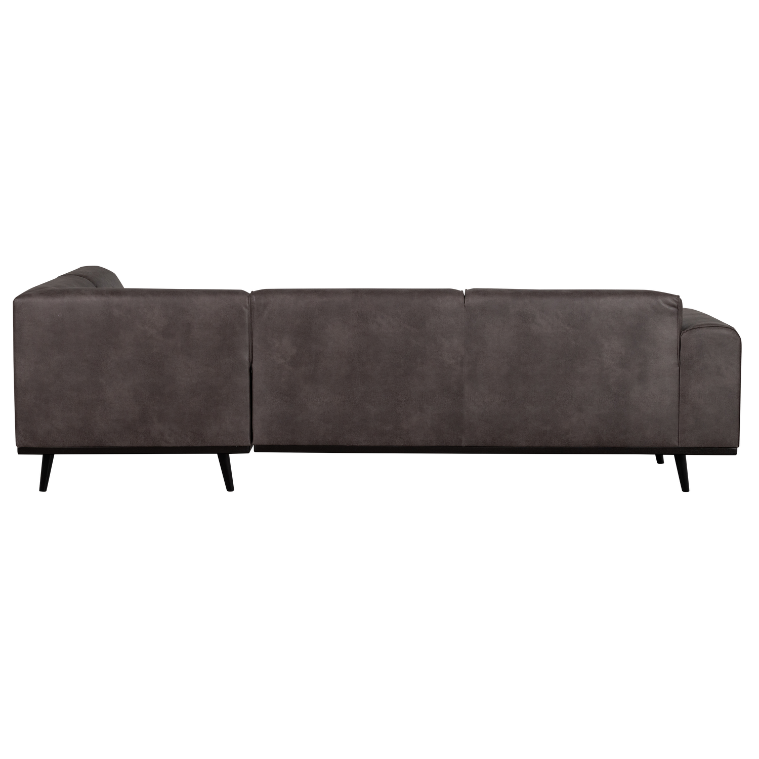 Statement hoekbank rechts chenille velvet terra