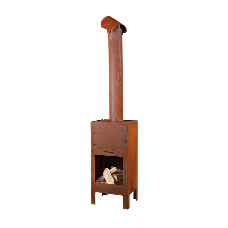 Weltevree schoorsteenkap Outdooroven