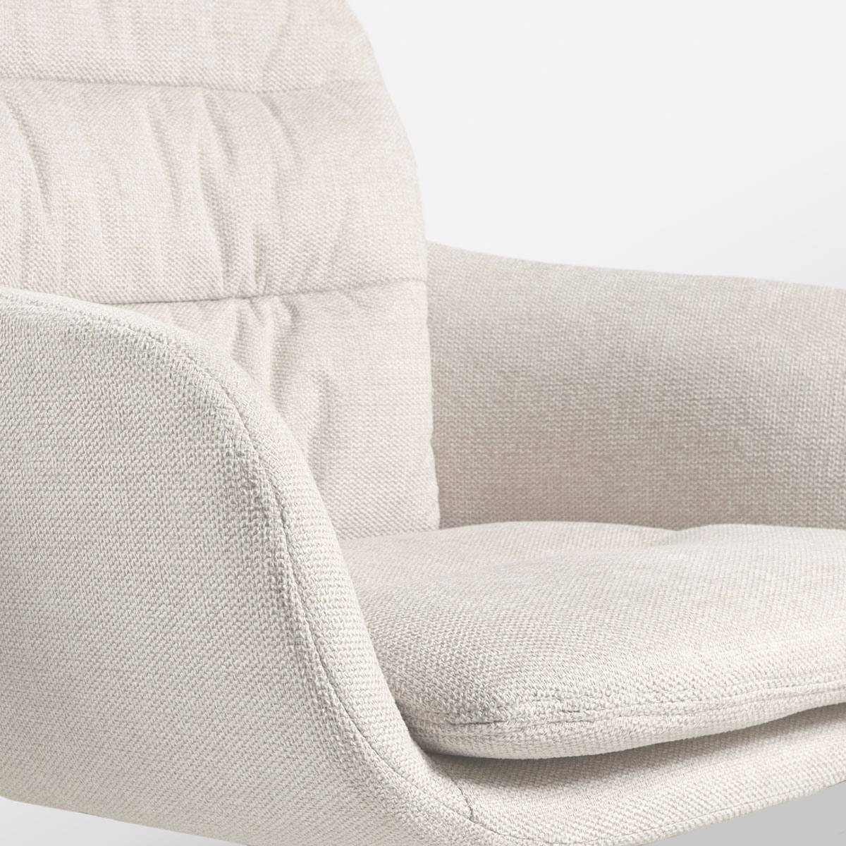 Nena-mia beige - houten onderstel