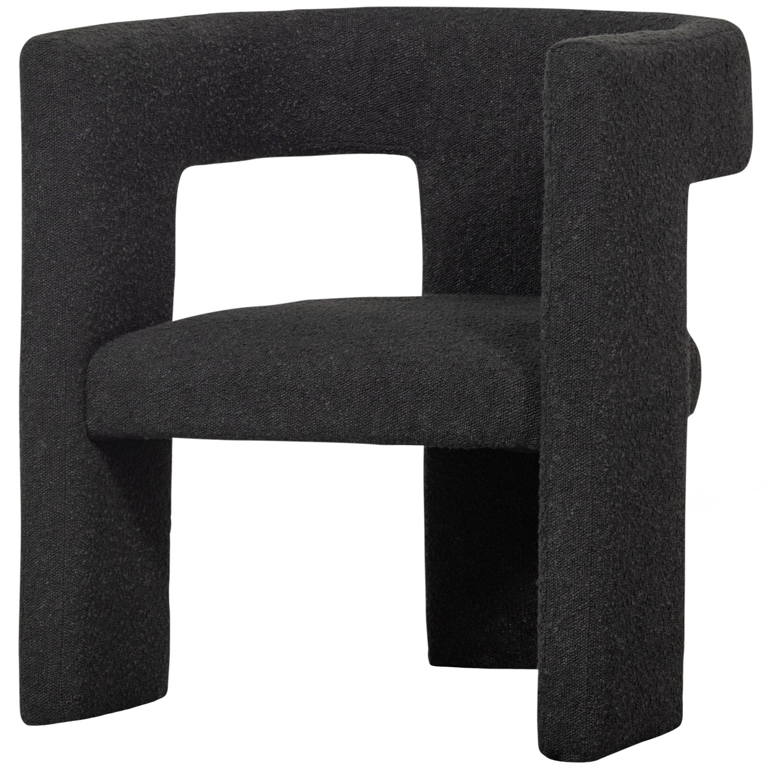 Tiwa fauteuil boucle beige
