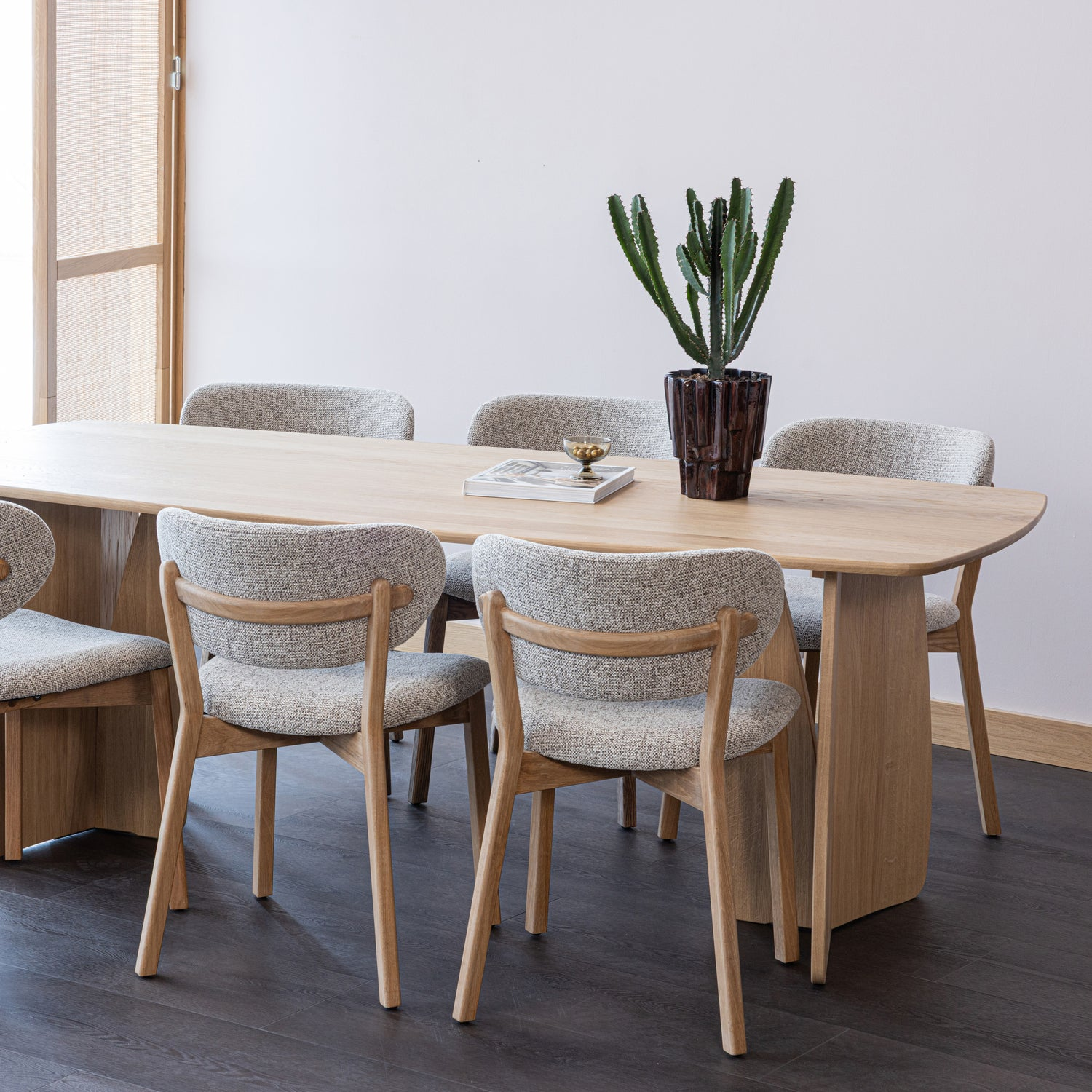 Veere eettafel 220x100 cm mystic brown [fsc]