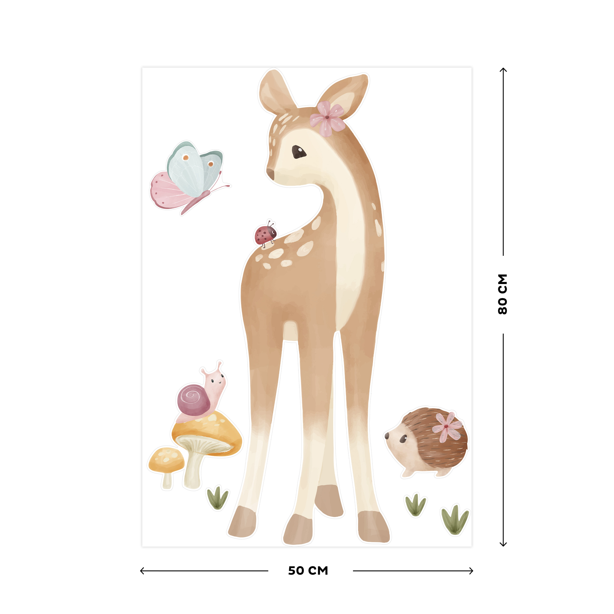 Muurstickers Fairy Garden