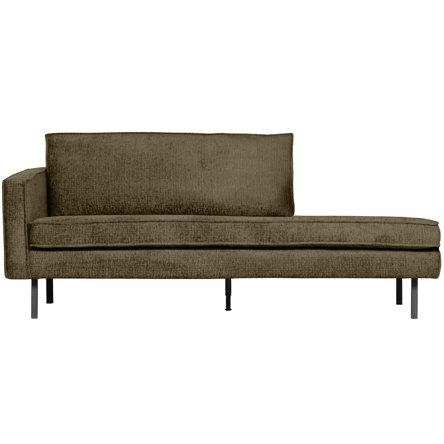 Rodeo daybed links structure velvet brass