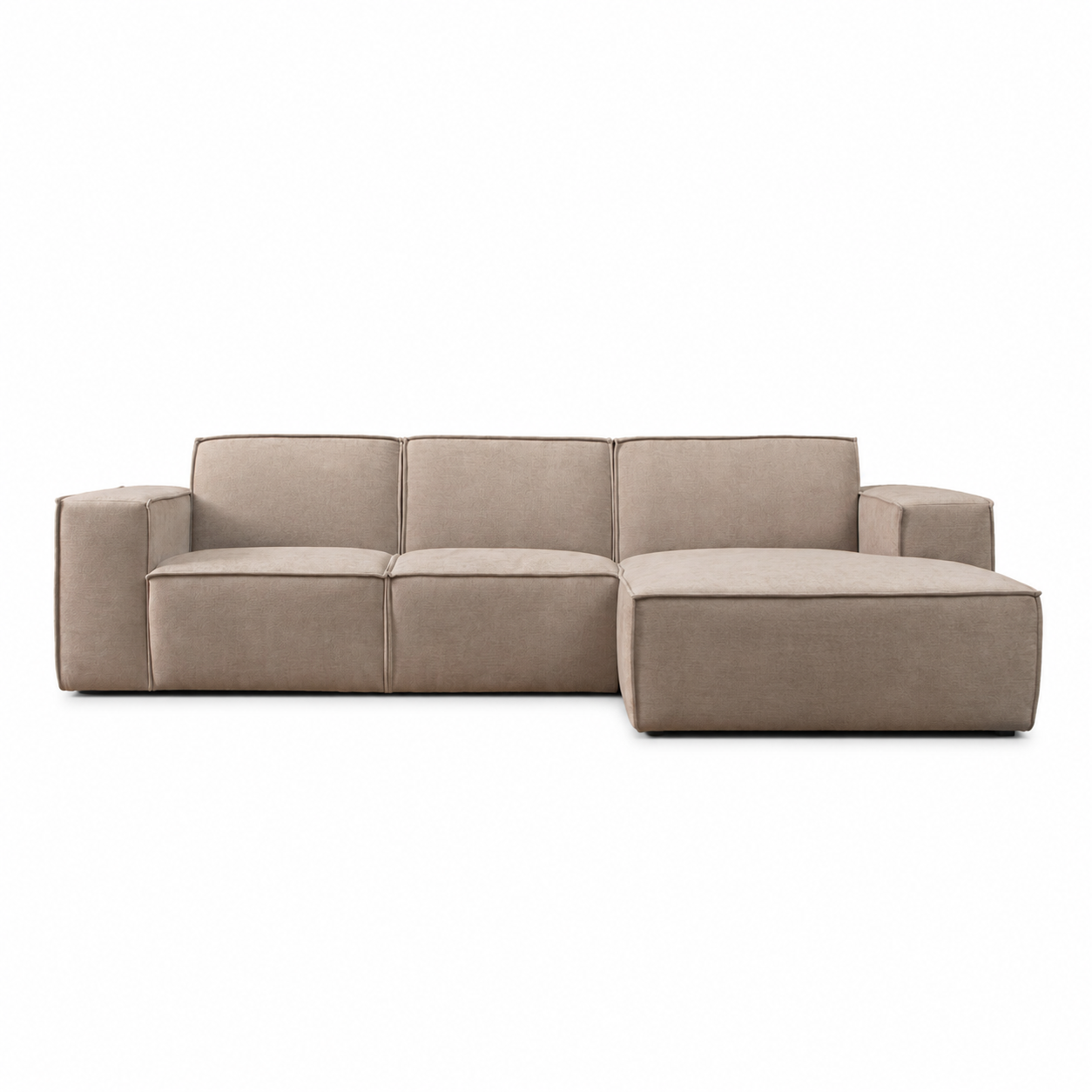  Hoekbank Chaise Livento Taupe