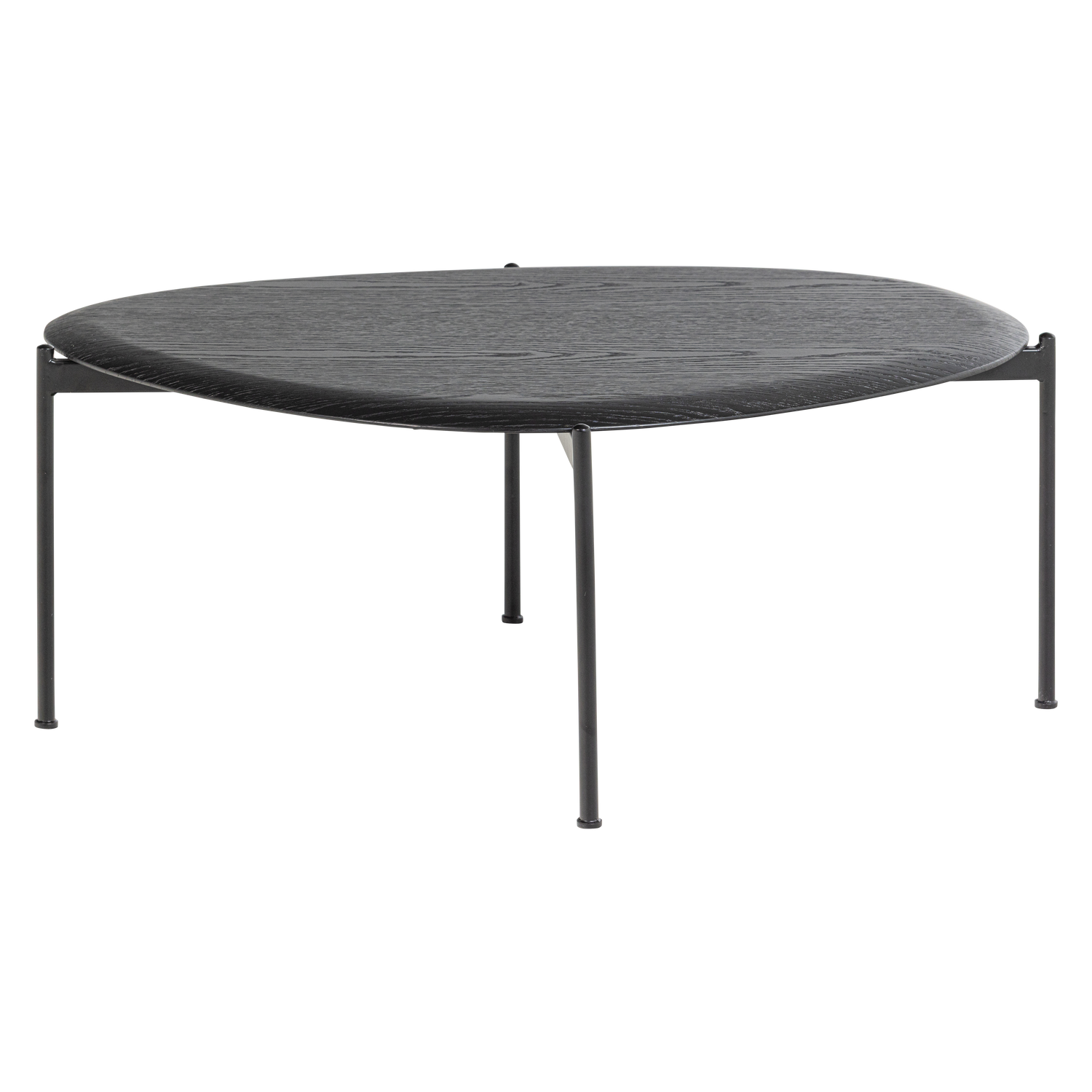 Kota salontafel 36x92x68 cm mdf/fineer zwart