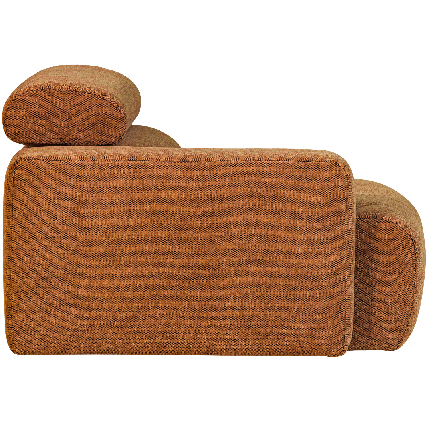 Novi 1-zits element arm links boucle karamelbruin