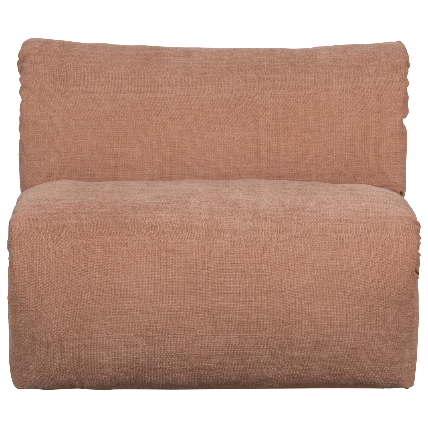 Baggy 1-zits element geweven chenille oudroze