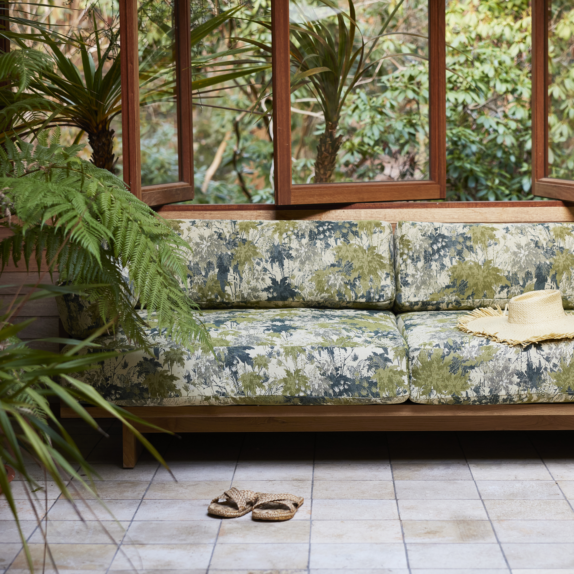 HKliving Tuinbank teak