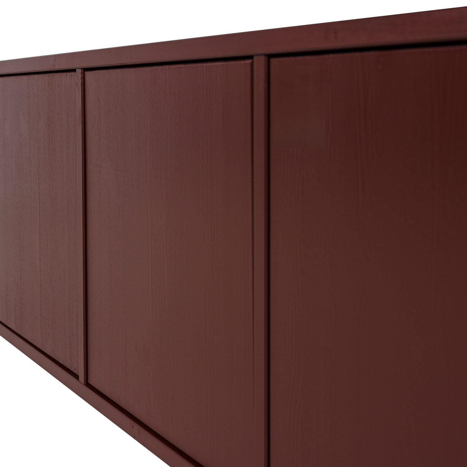 Merel tv meubel grenen bordeauxrood [fsc]