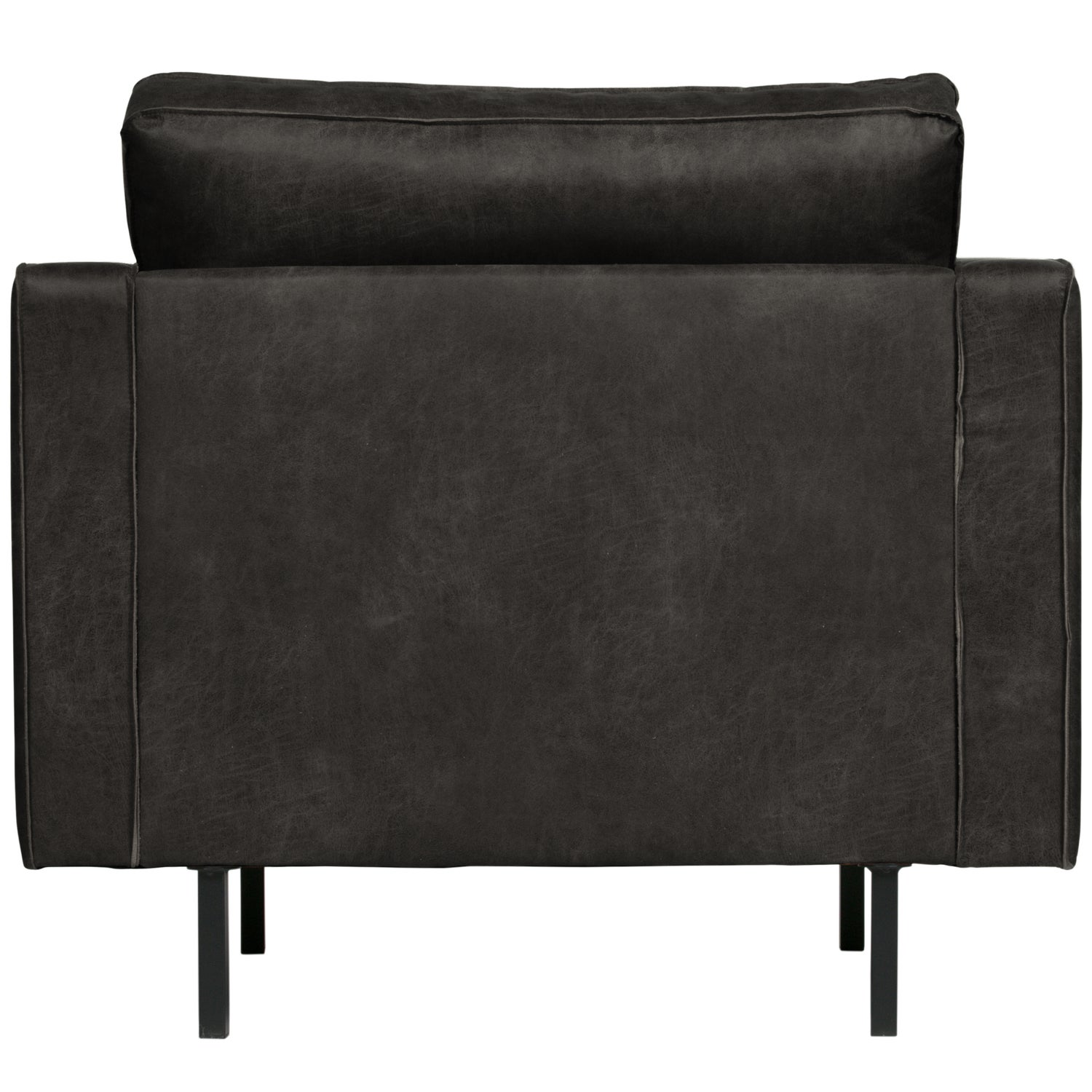 Rodeo classic fauteuil ribstof roestbruin