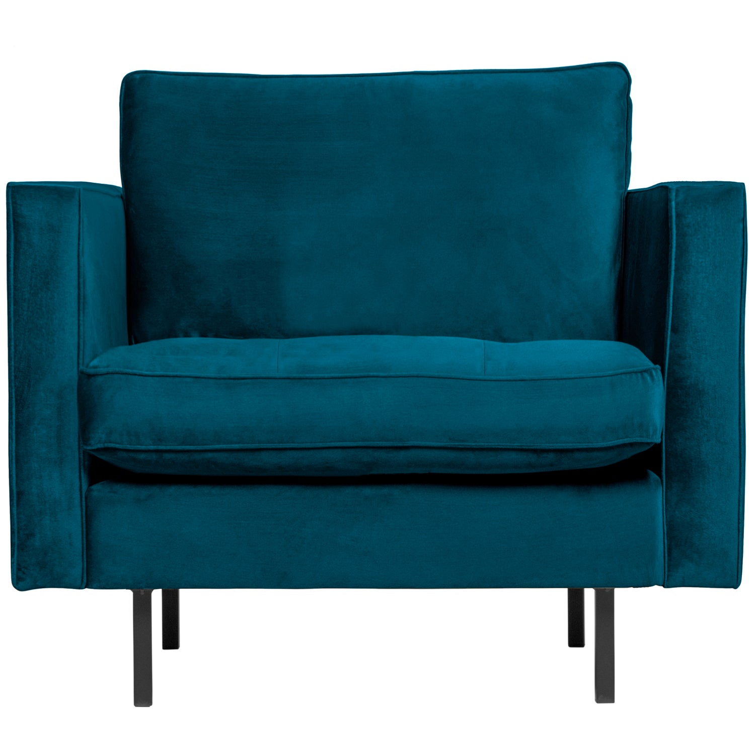 Rodeo classic fauteuil ribstof roestbruin