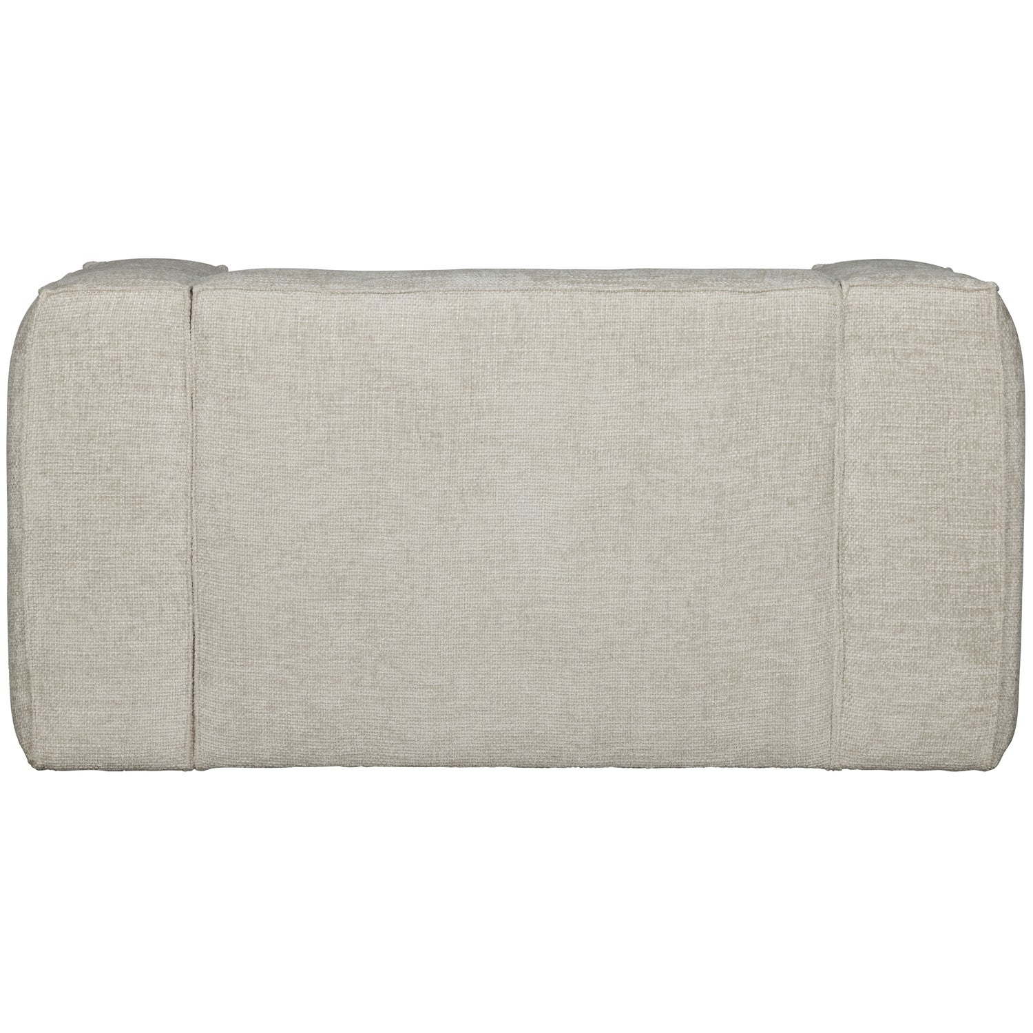 Bean fauteuil chenille velvet naturel