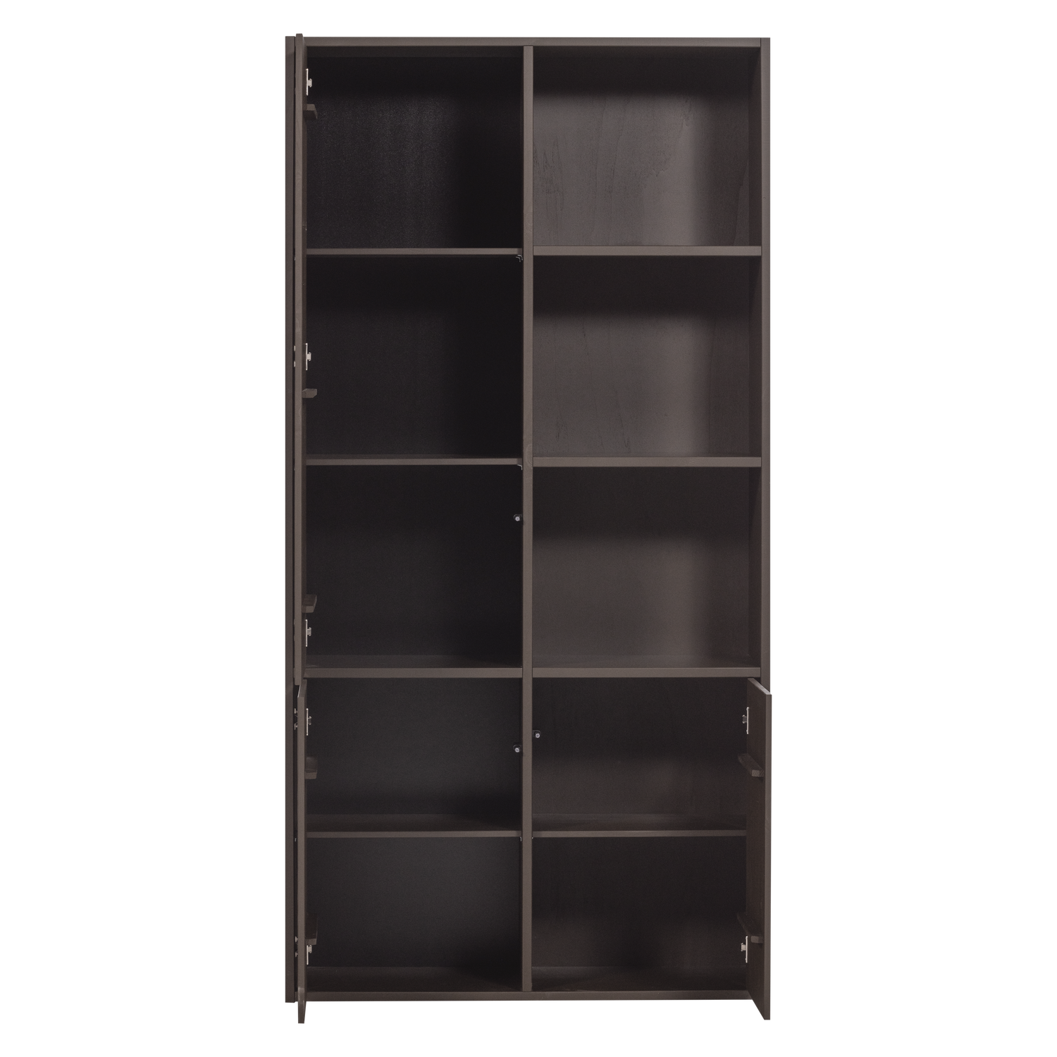 Meggy opbergkast links 108 cm grenen middenbruin [fsc]