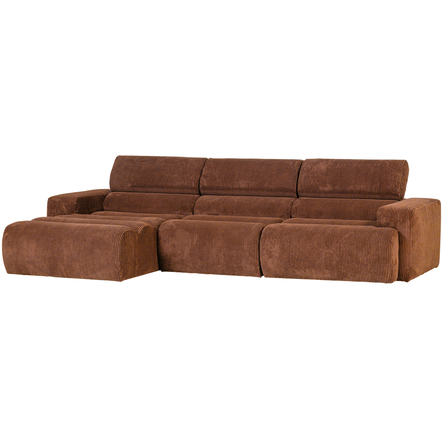 Novi chaise longue bank links oranje melange