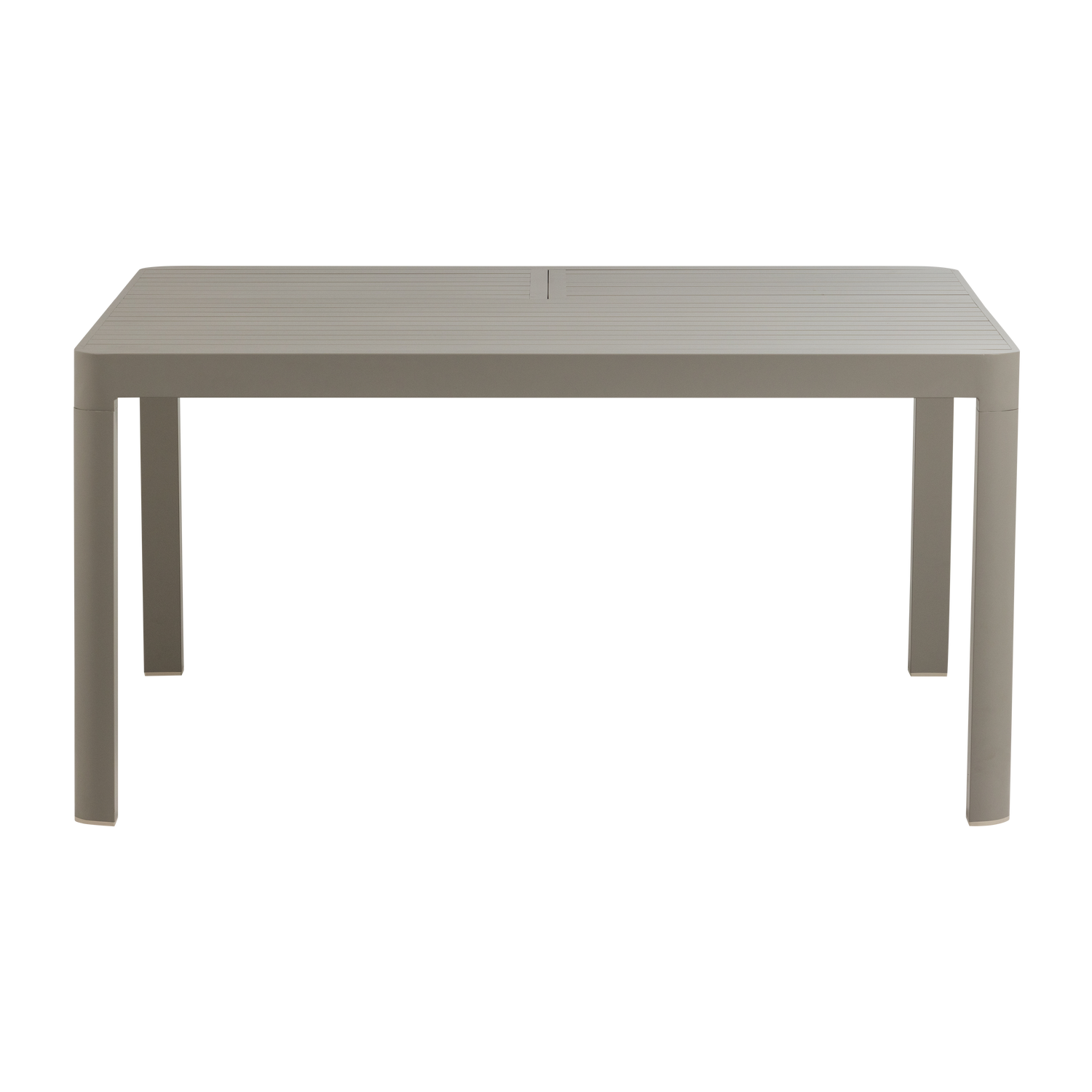 Ovara uitschuifbare tuintafel aluminium zand