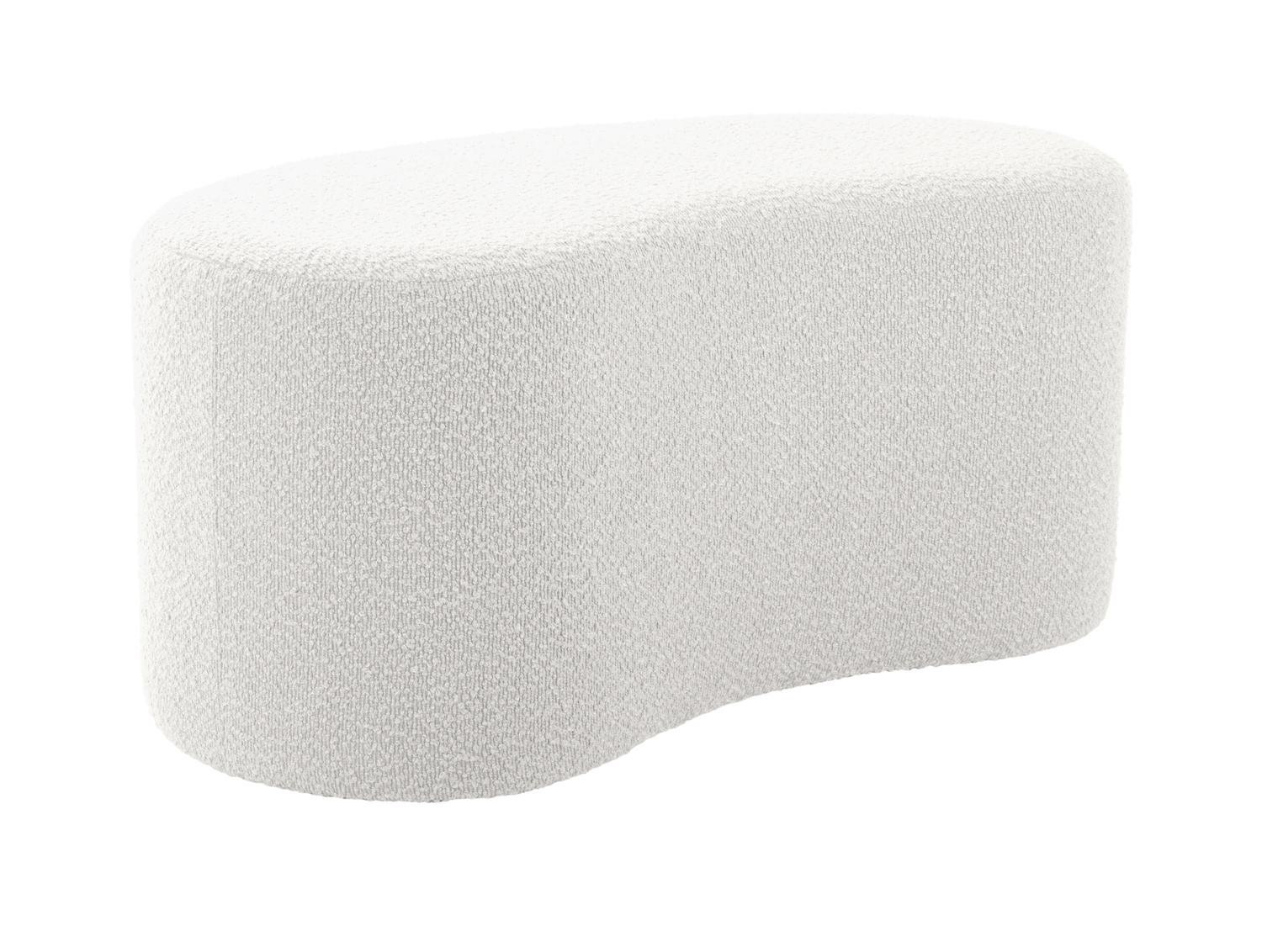 Pouf Ada wave bouclé
