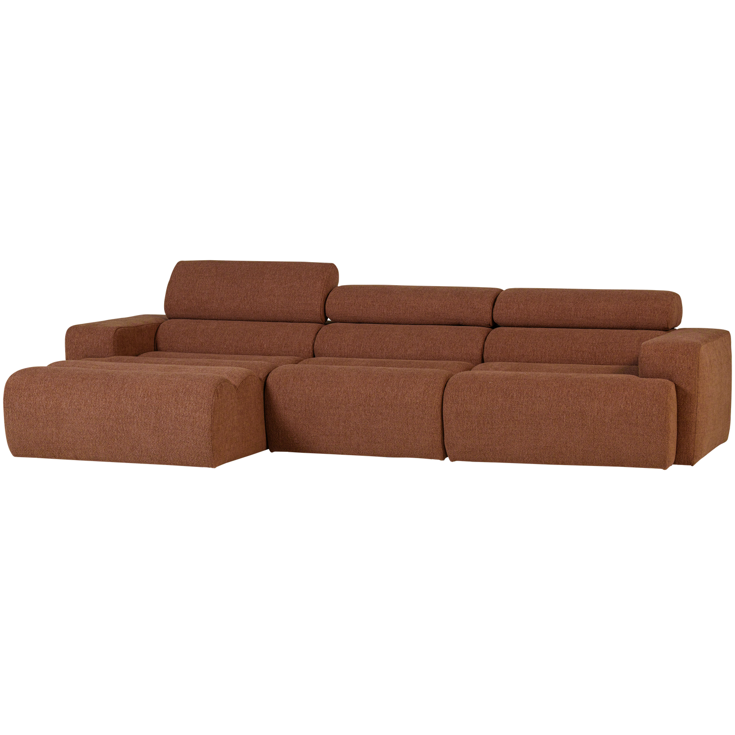 Novi chaise longue bank links oranje melange