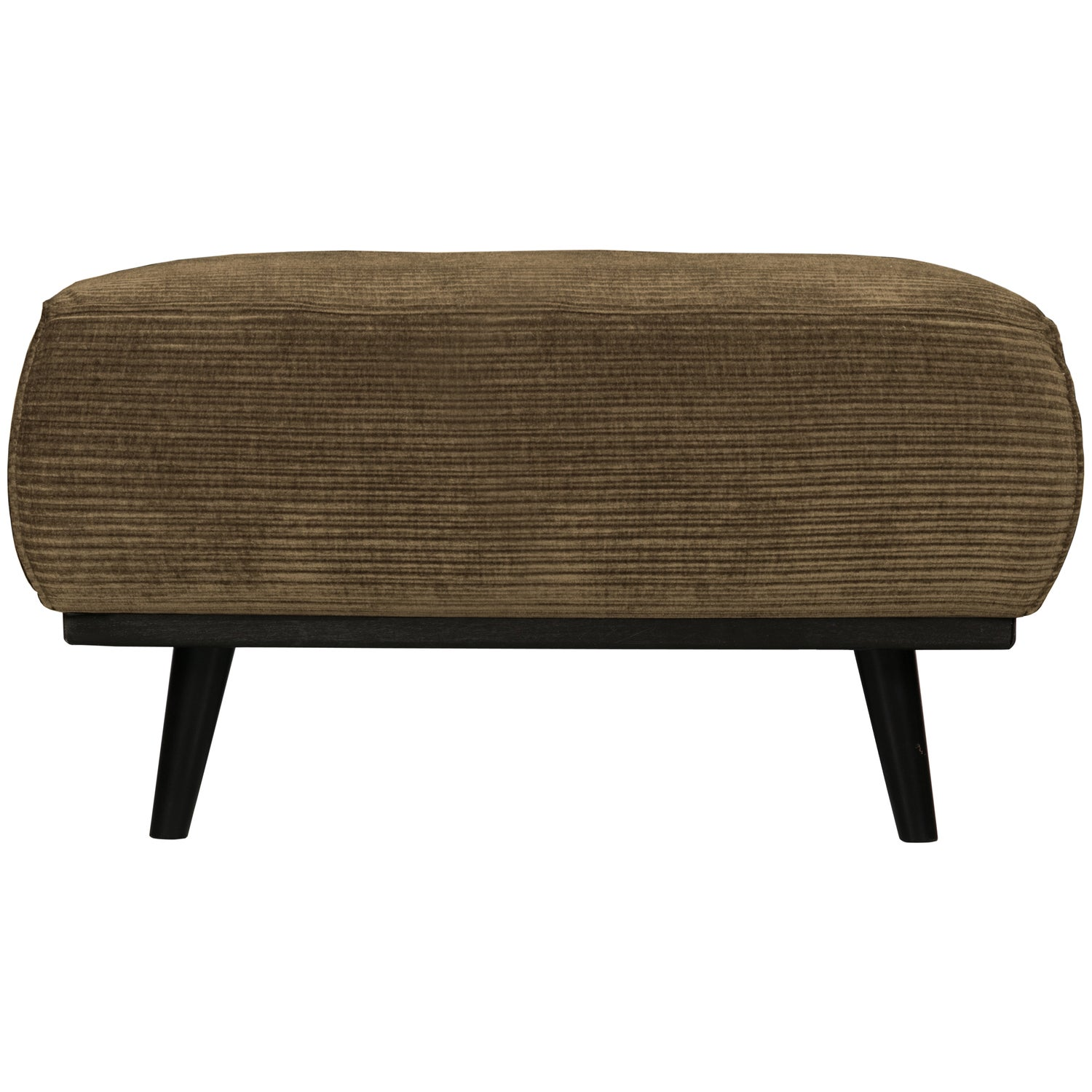 Statement hocker lichtbruin melange