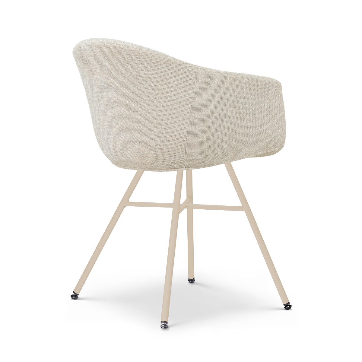 eetkamerstoel Noa-Otis beige onderstel