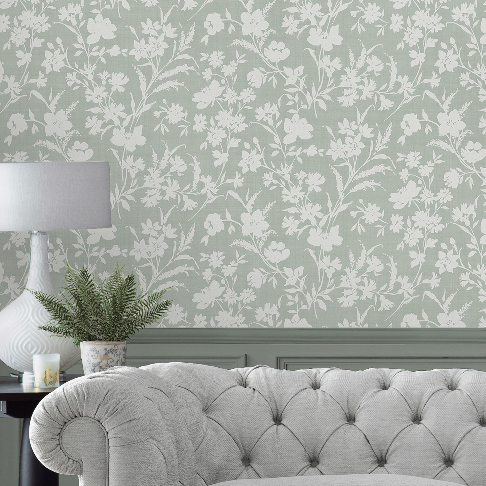 Behang Laura Ashley Rye