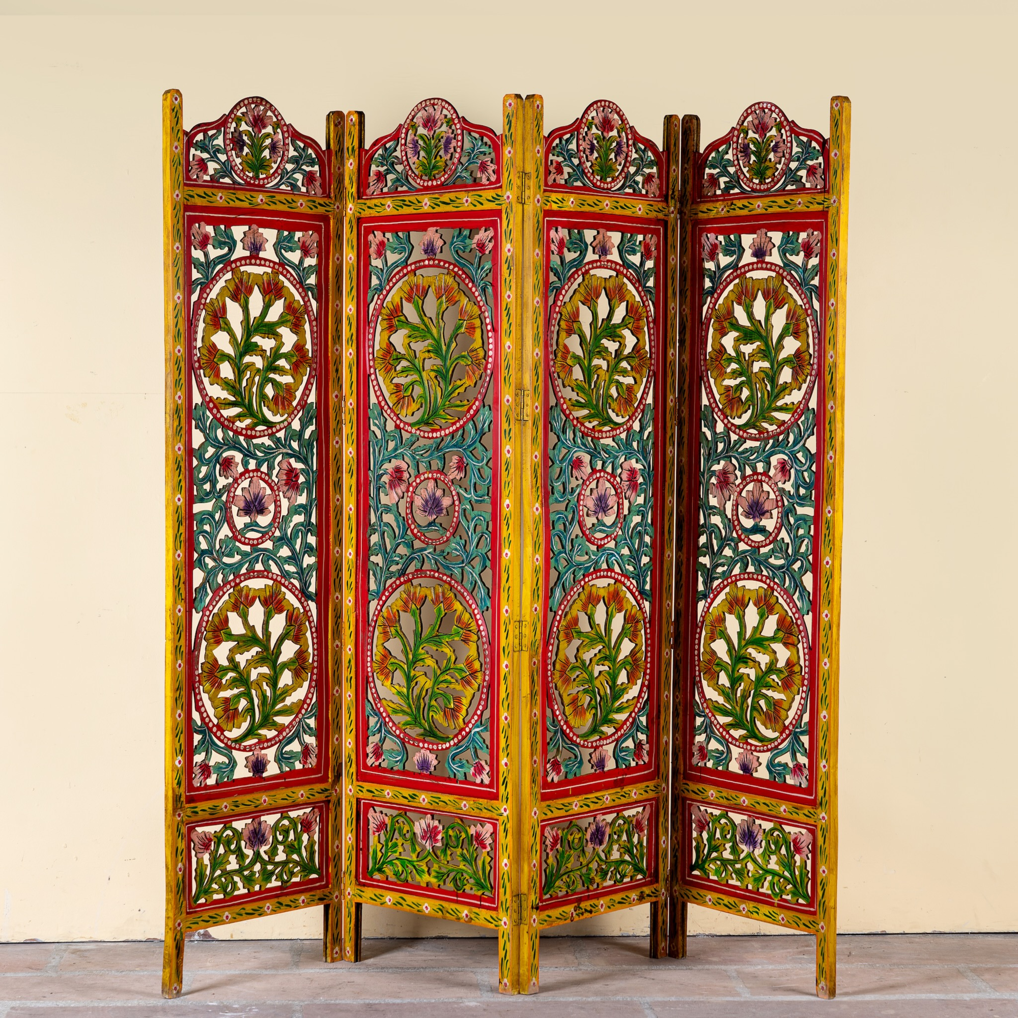 Nevaan - Handgesneden Mangohouten Roomdivider