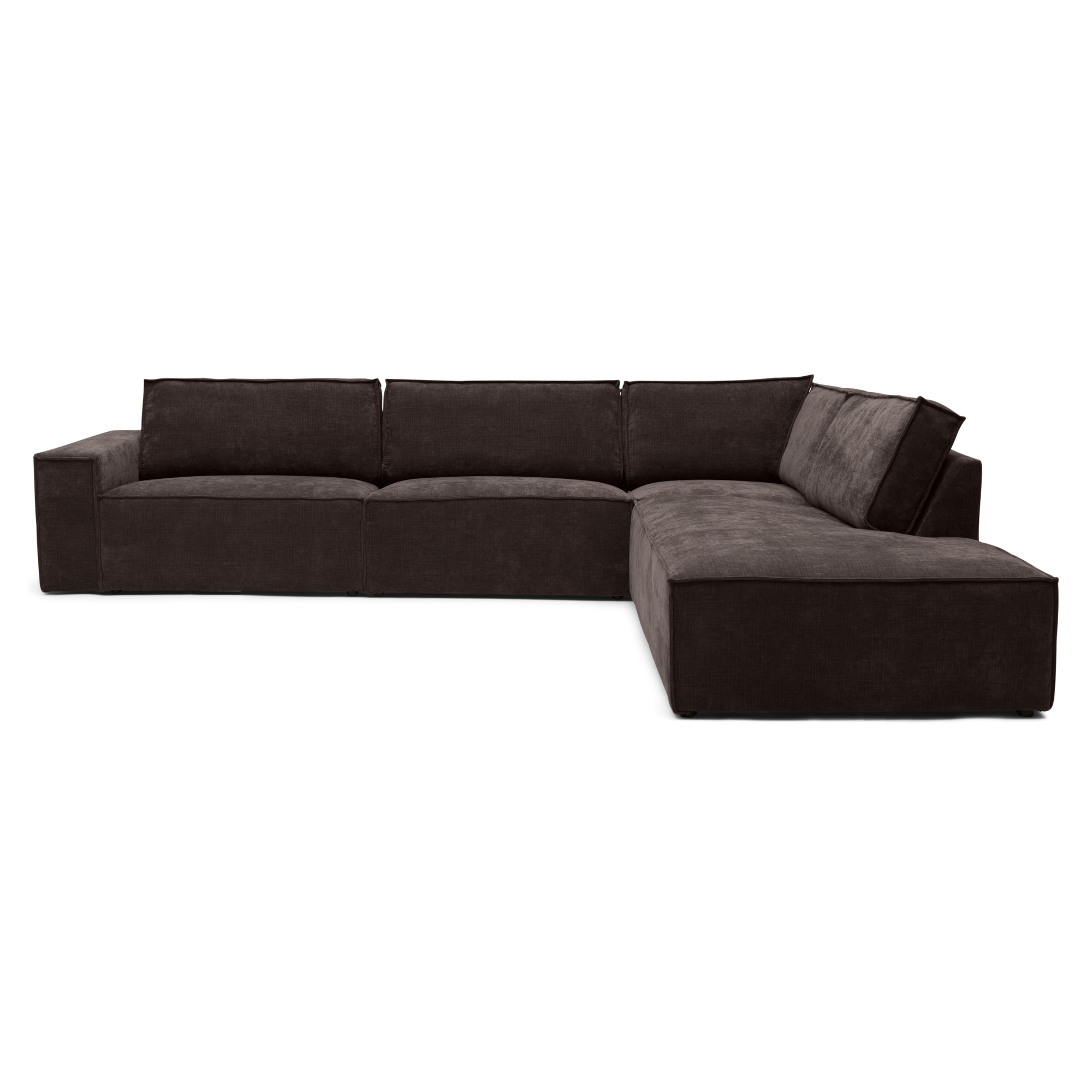 Hoekbank Segment Becotton green