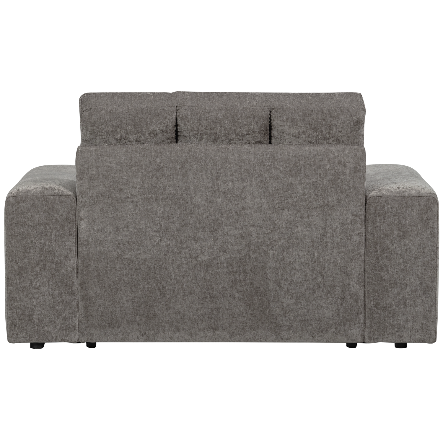 Second date loveseat velvet warmgrijs