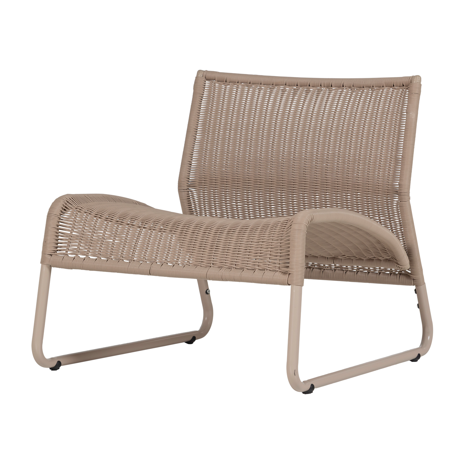 West tuin loungestoel honinggeel