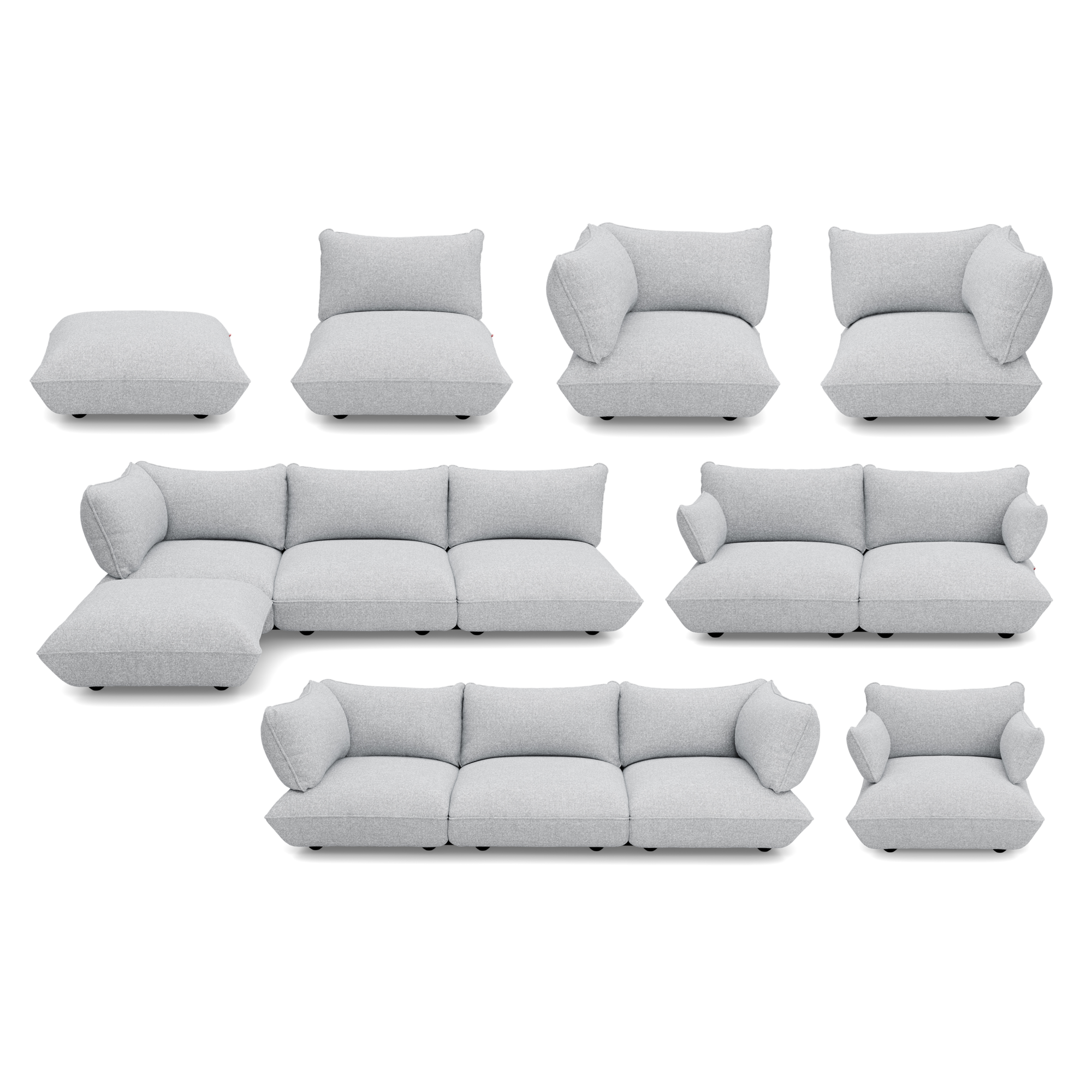 FATBOY 	Fauteuil Sumo loveseat boucle 