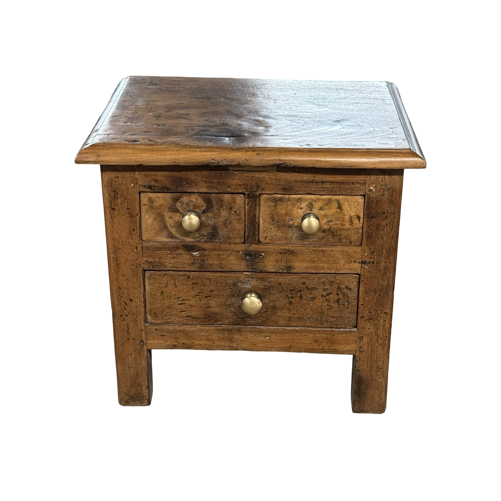 Tafeltje 3l naturel finish uniek