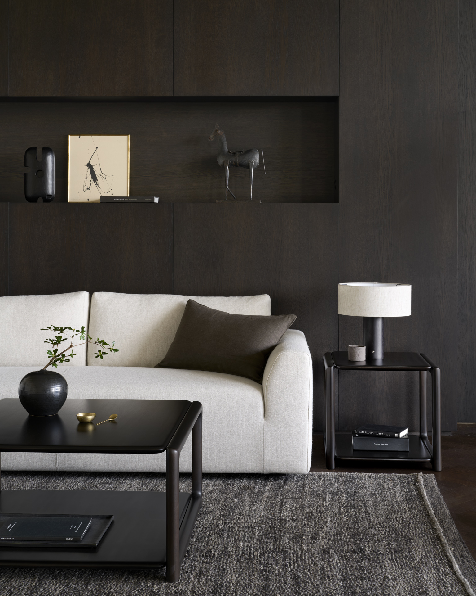 Eda koffietafel - mahonie rose brown