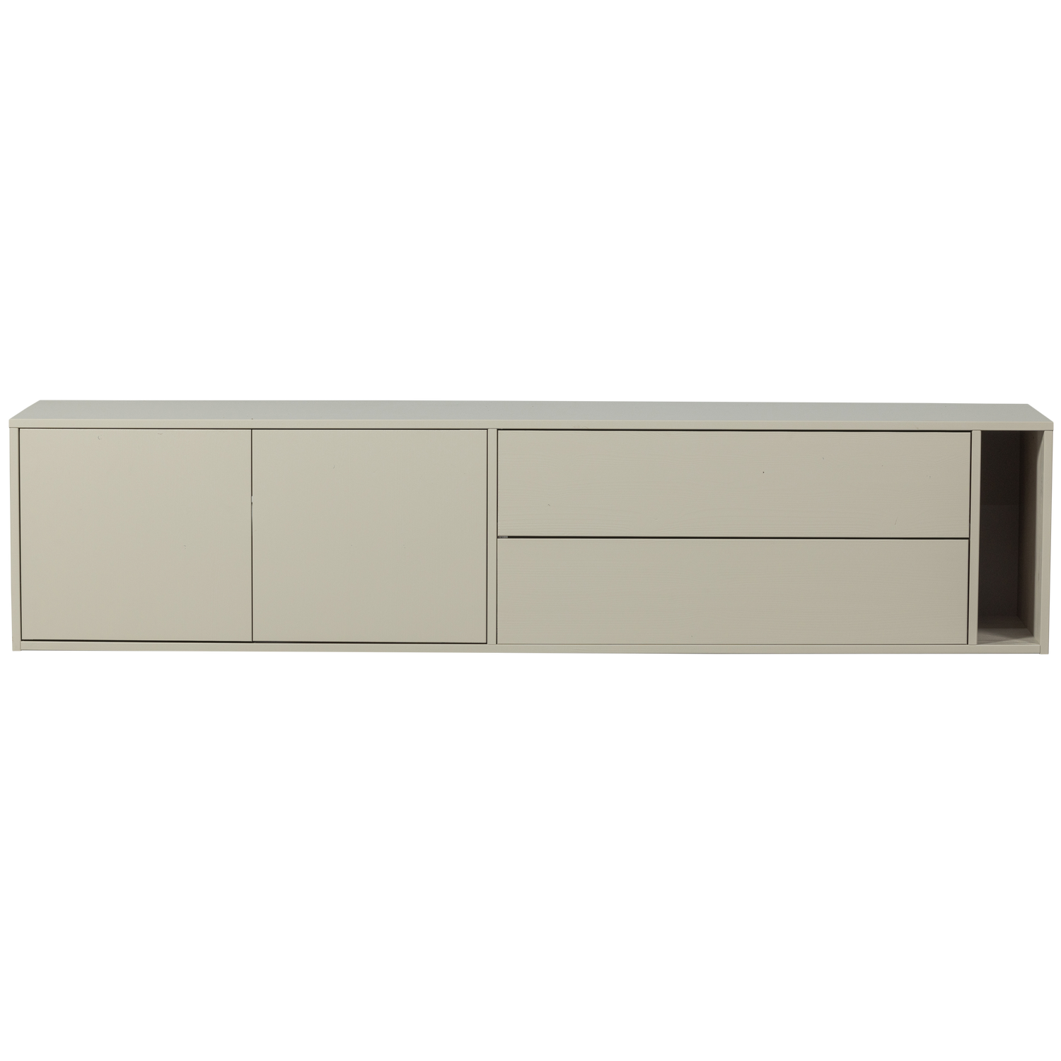 Settle down tv meubel 200 cm grenen middenbruin [fsc]