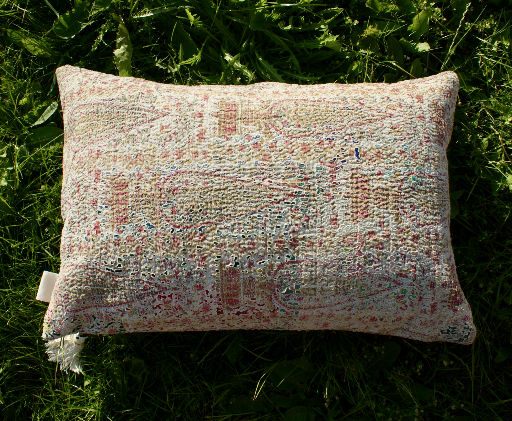 Kussen Kantha vintage 40x60 cm