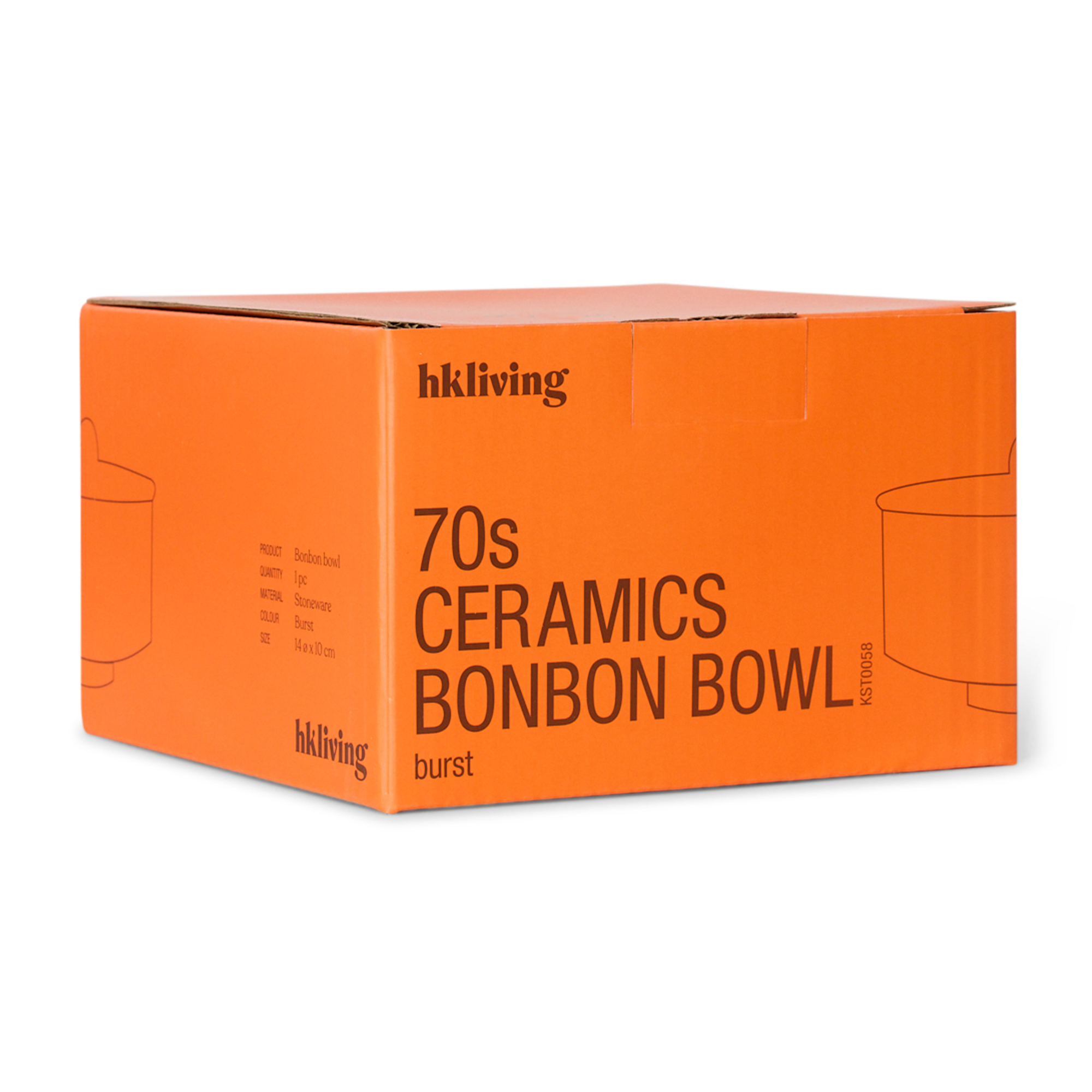 HK ceramics bonbon petal