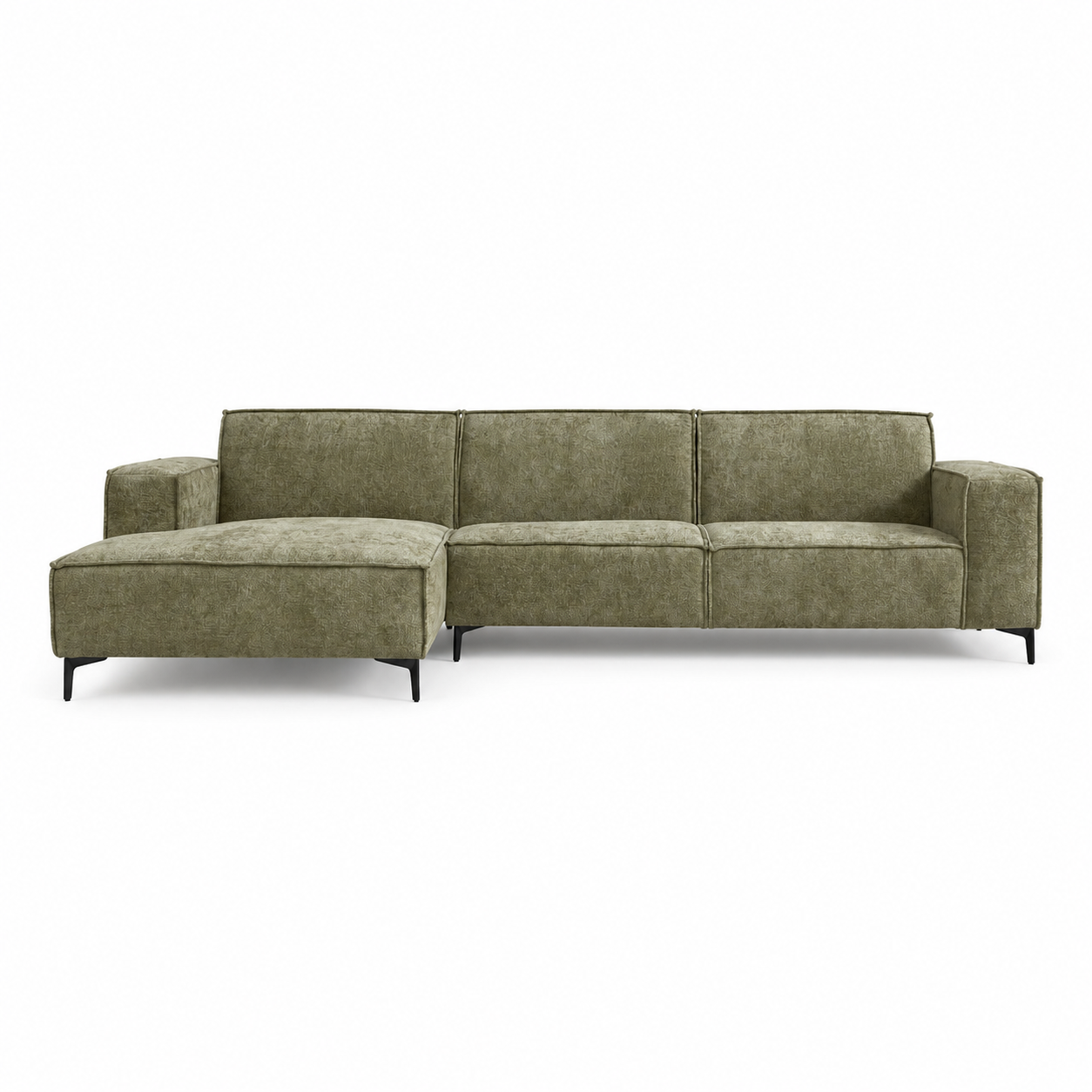 Hoekbank Valora Groen Chaise