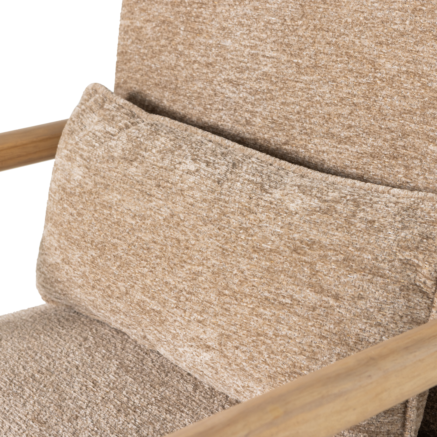 Mark fauteuil chenille zand