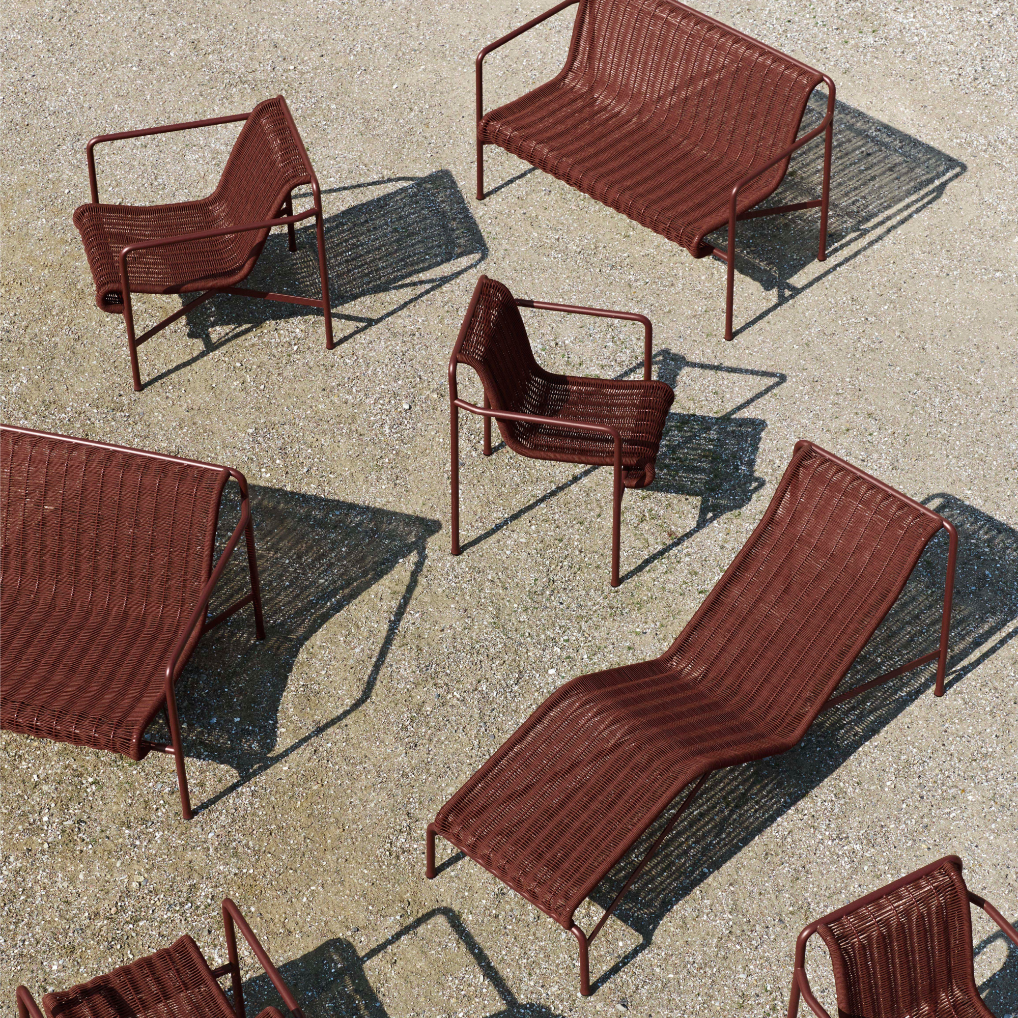 HAY Palissade Cord Dining Armchair
