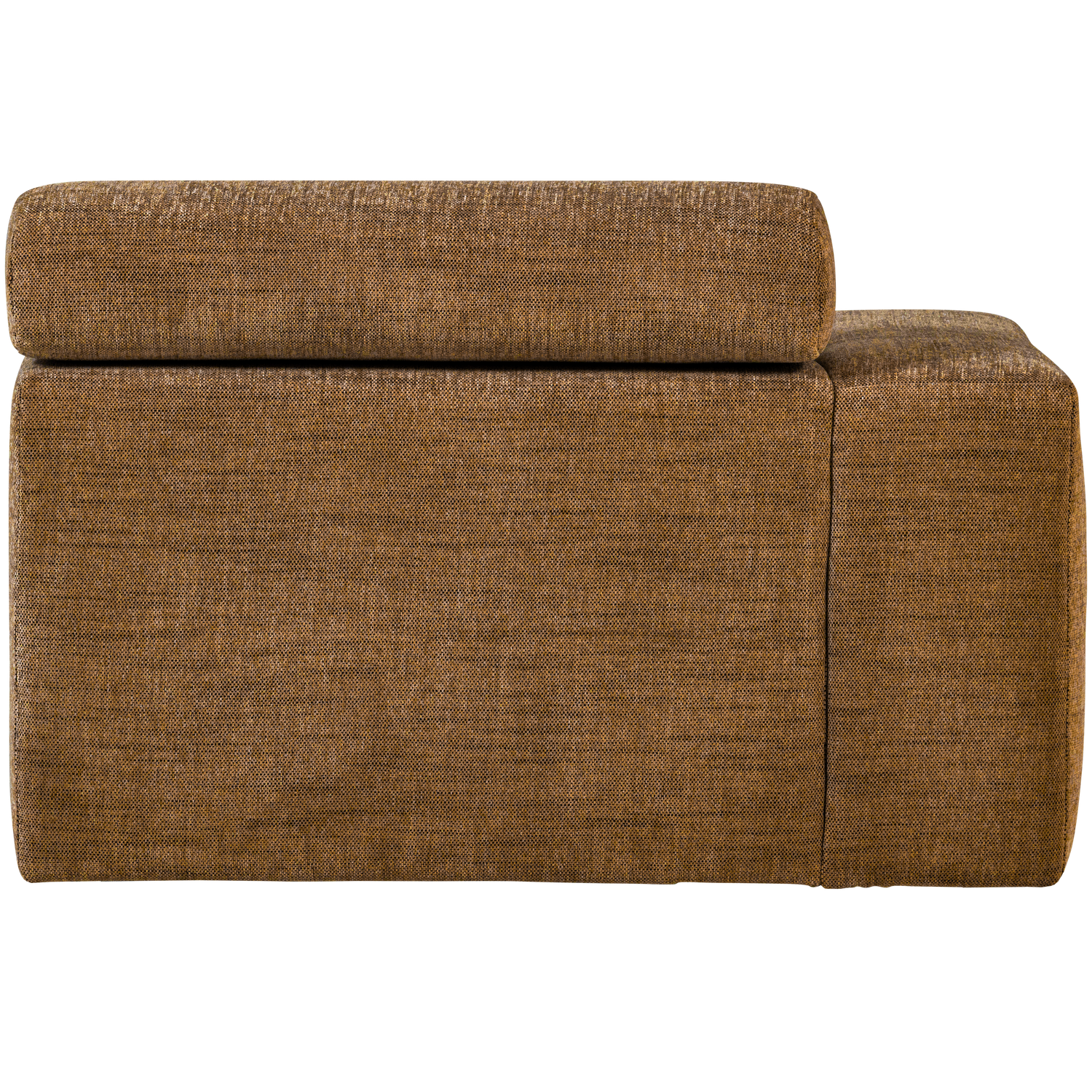 Novi chaise longue element arm links ribstof terra
