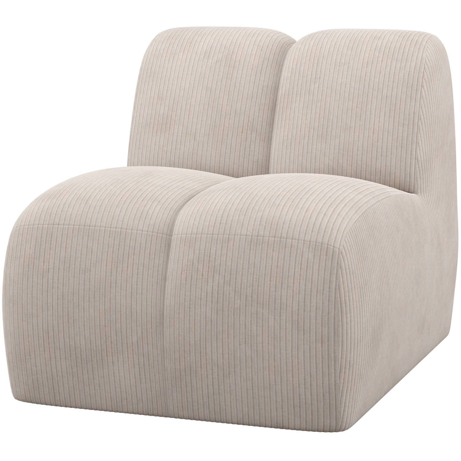 Mojo 1-zits element boucle ecru melange