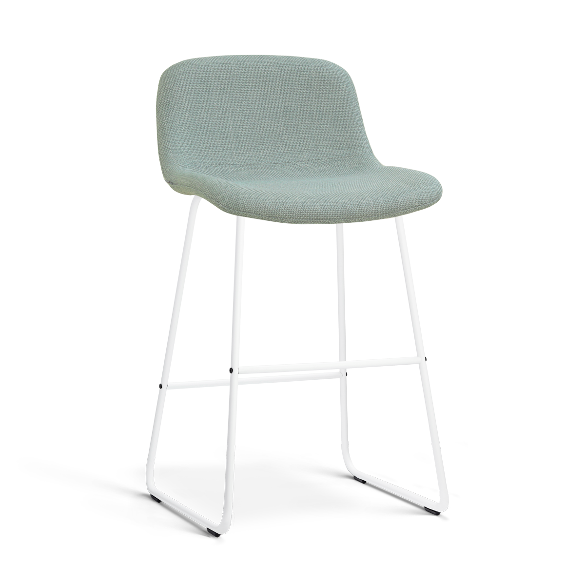 Barkruk Nino-Mats wit onderstel 65 cm 