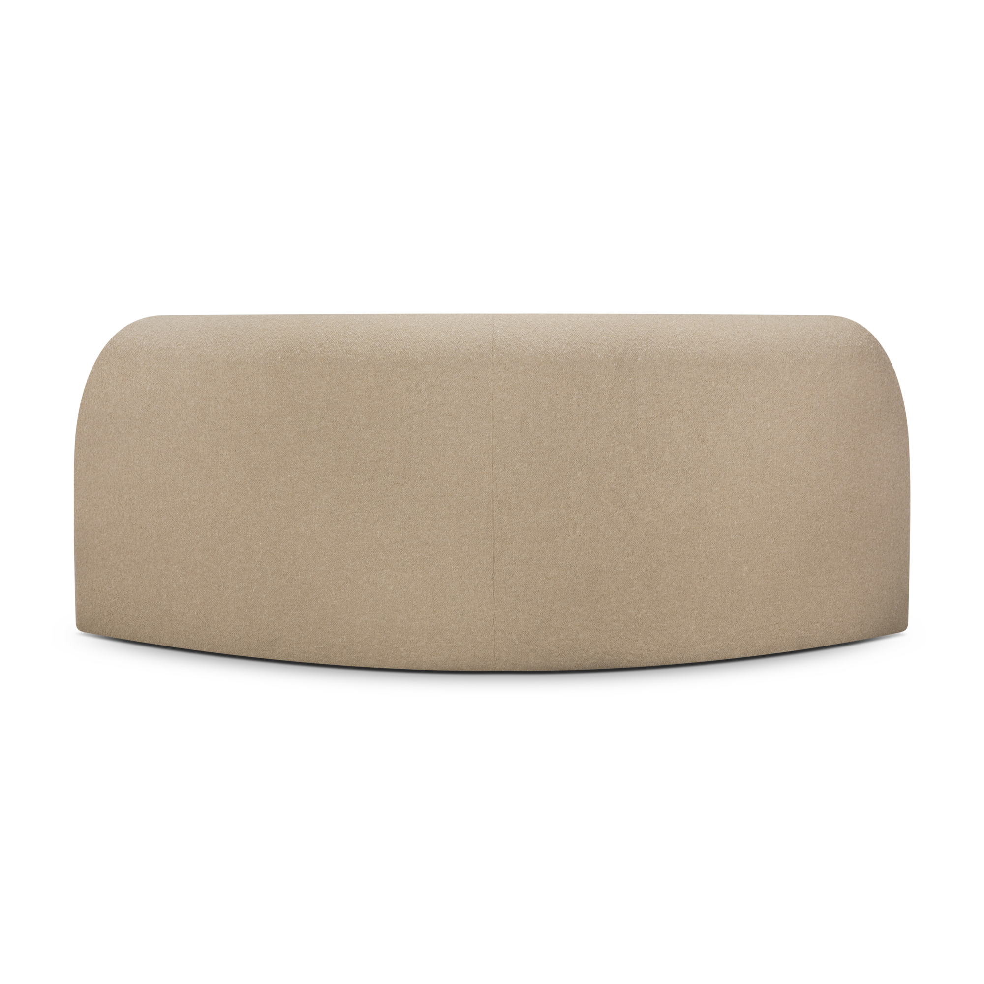 Bulky modulaire sofa - almond