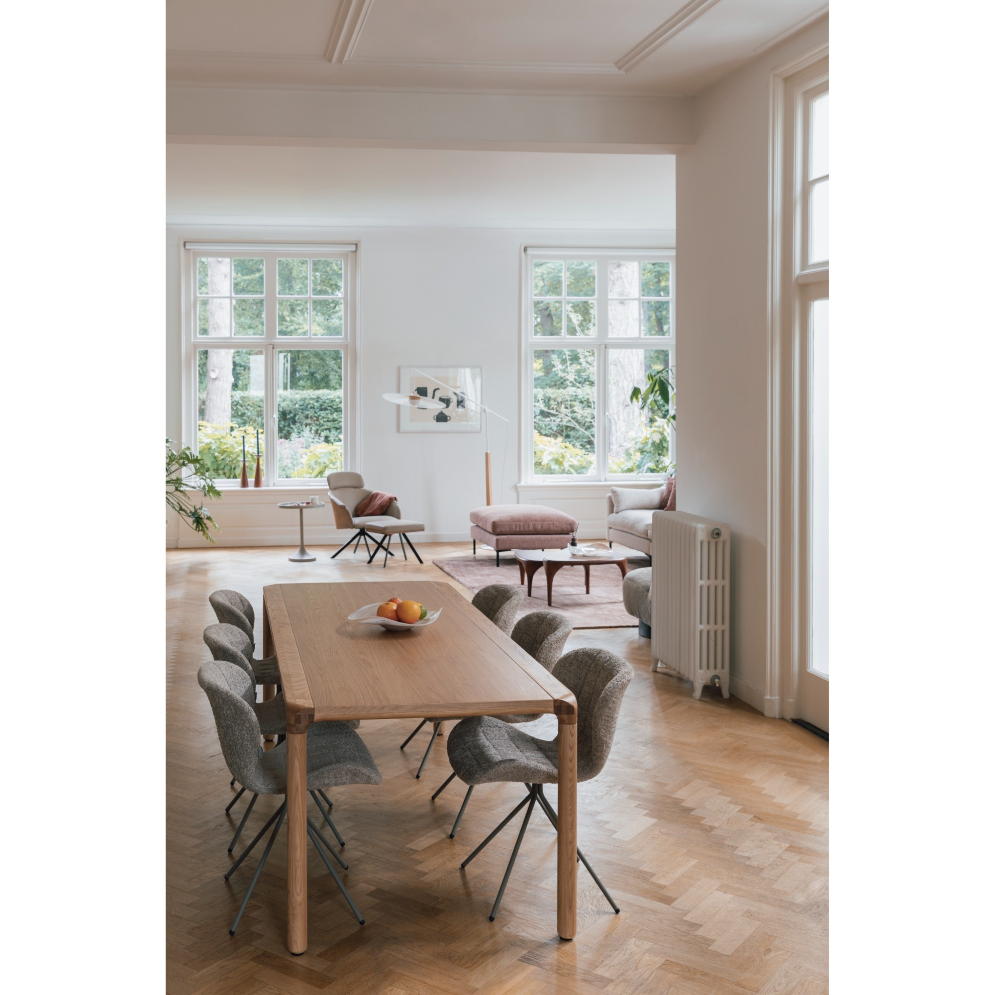Zuiver Storm eettafel Naturel