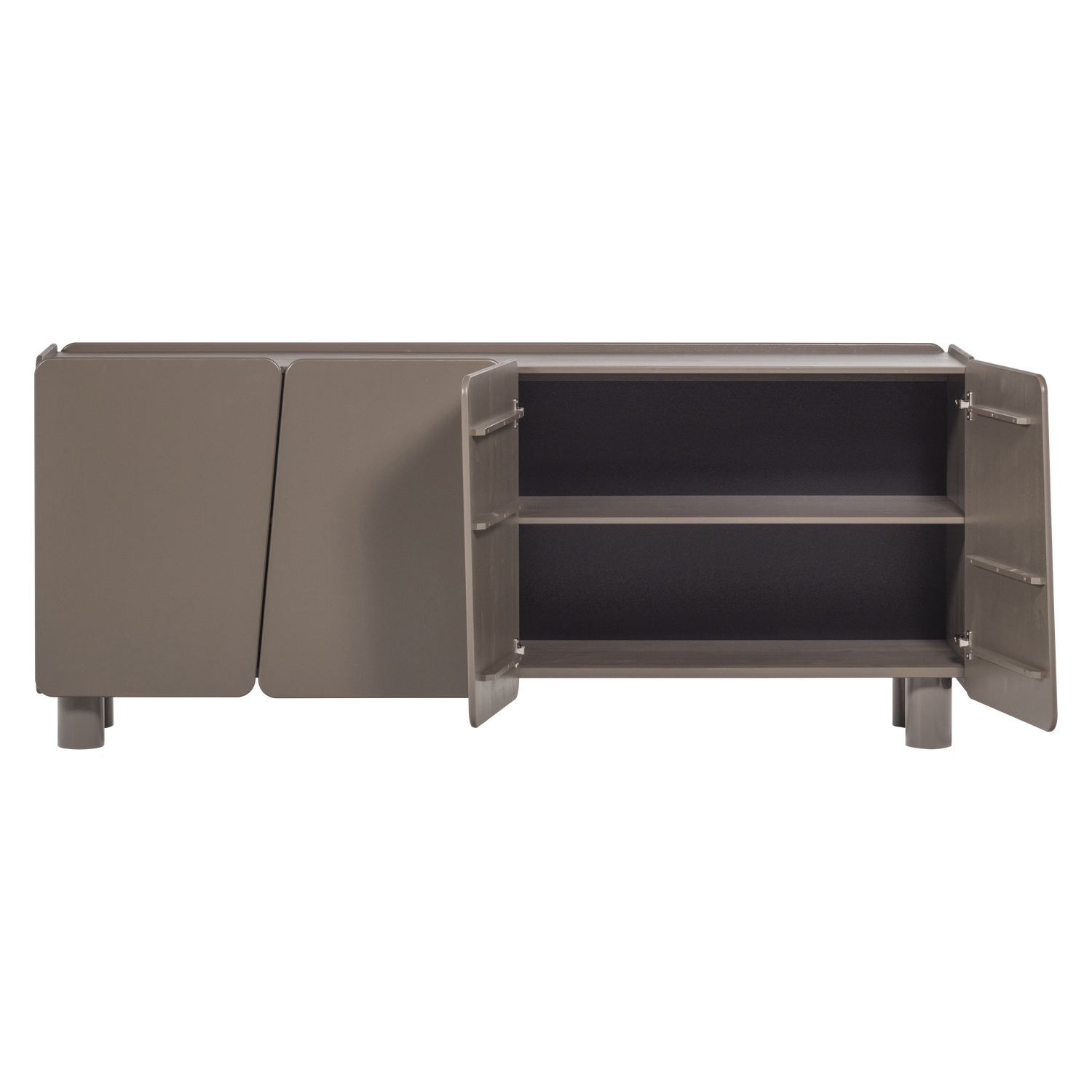 Root dressoir 200 cm grenen truffel bruin [fsc]