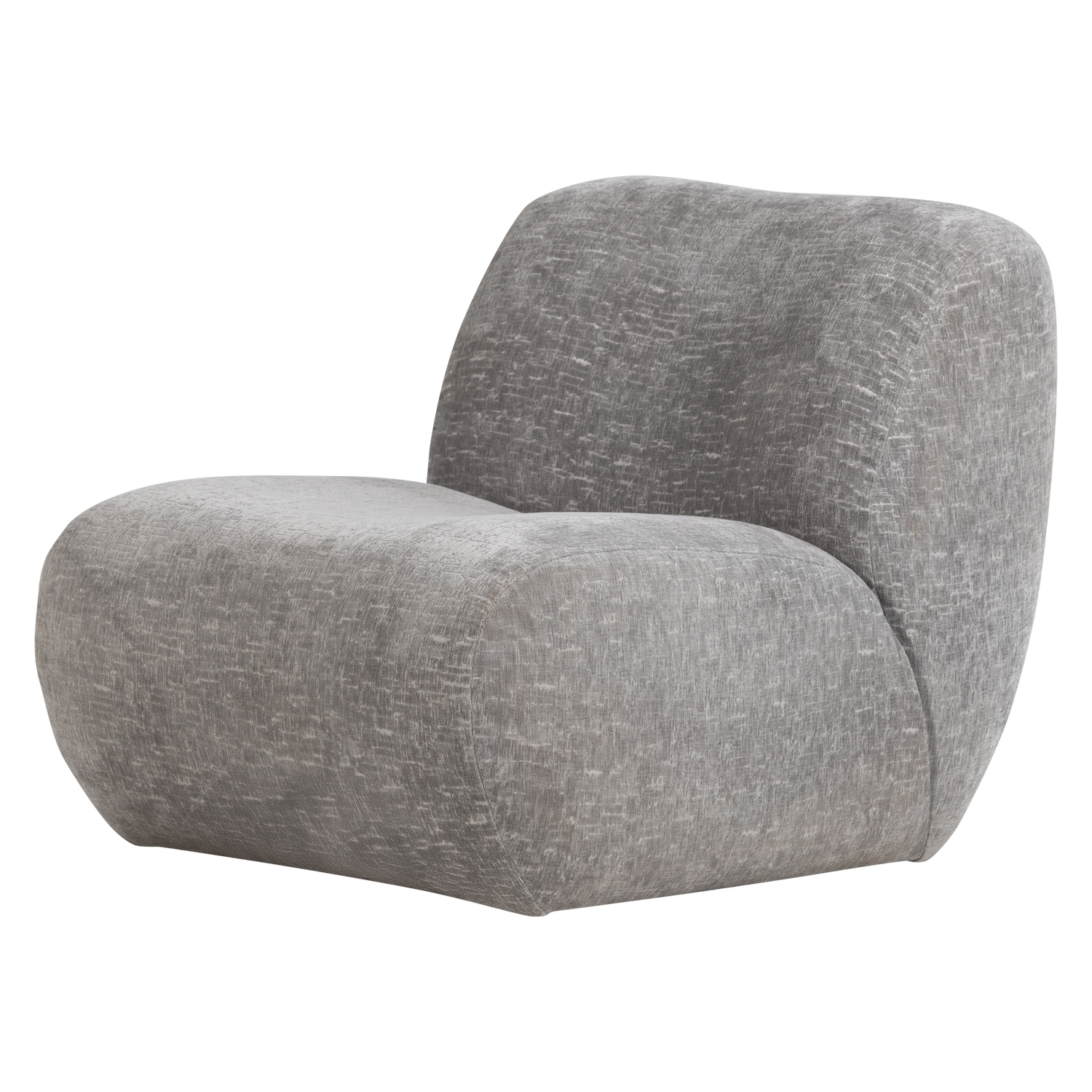 Nomu fauteuil grove chenille lichtbruin [fsc]