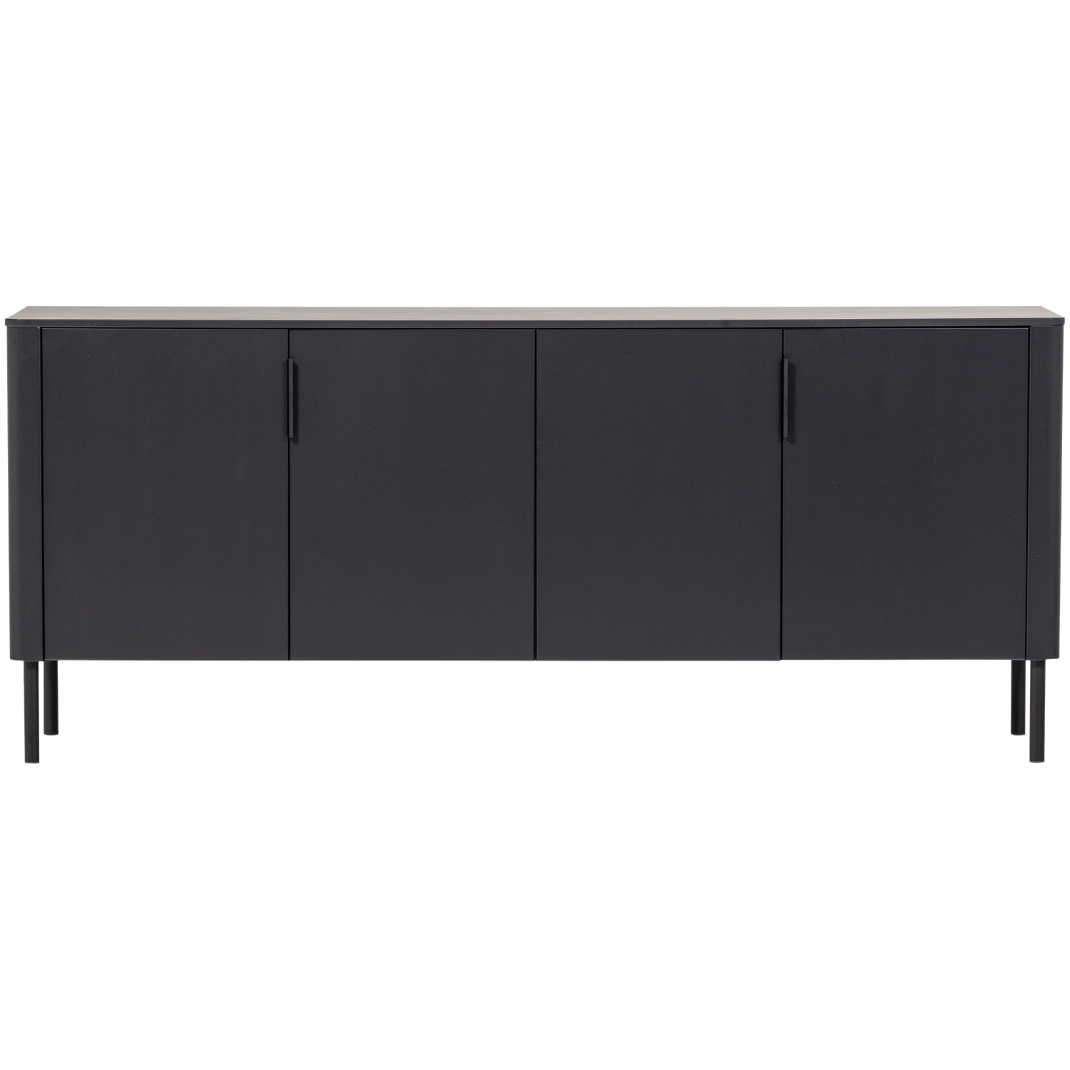 Gunnar dressoir 200 cm grenen mud [fsc]
