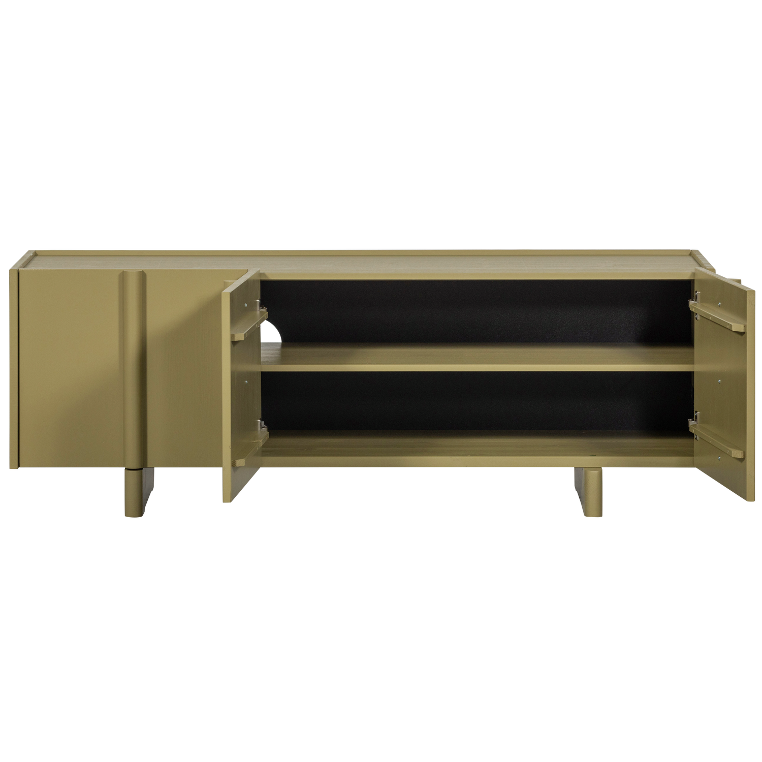Basu tv meubel 152 cm grenen dust [fsc]