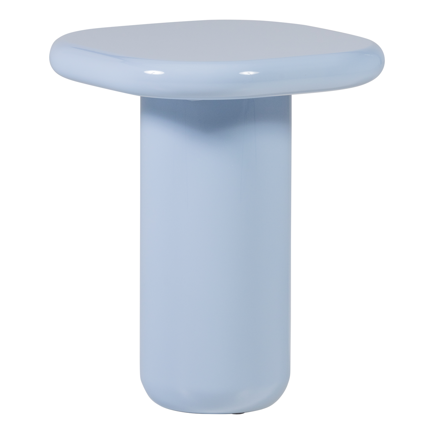 Zava bijzettafel hout hoogglans donkerbruin [fsc]