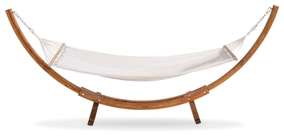 Hangmat Freeke beige - met standaard