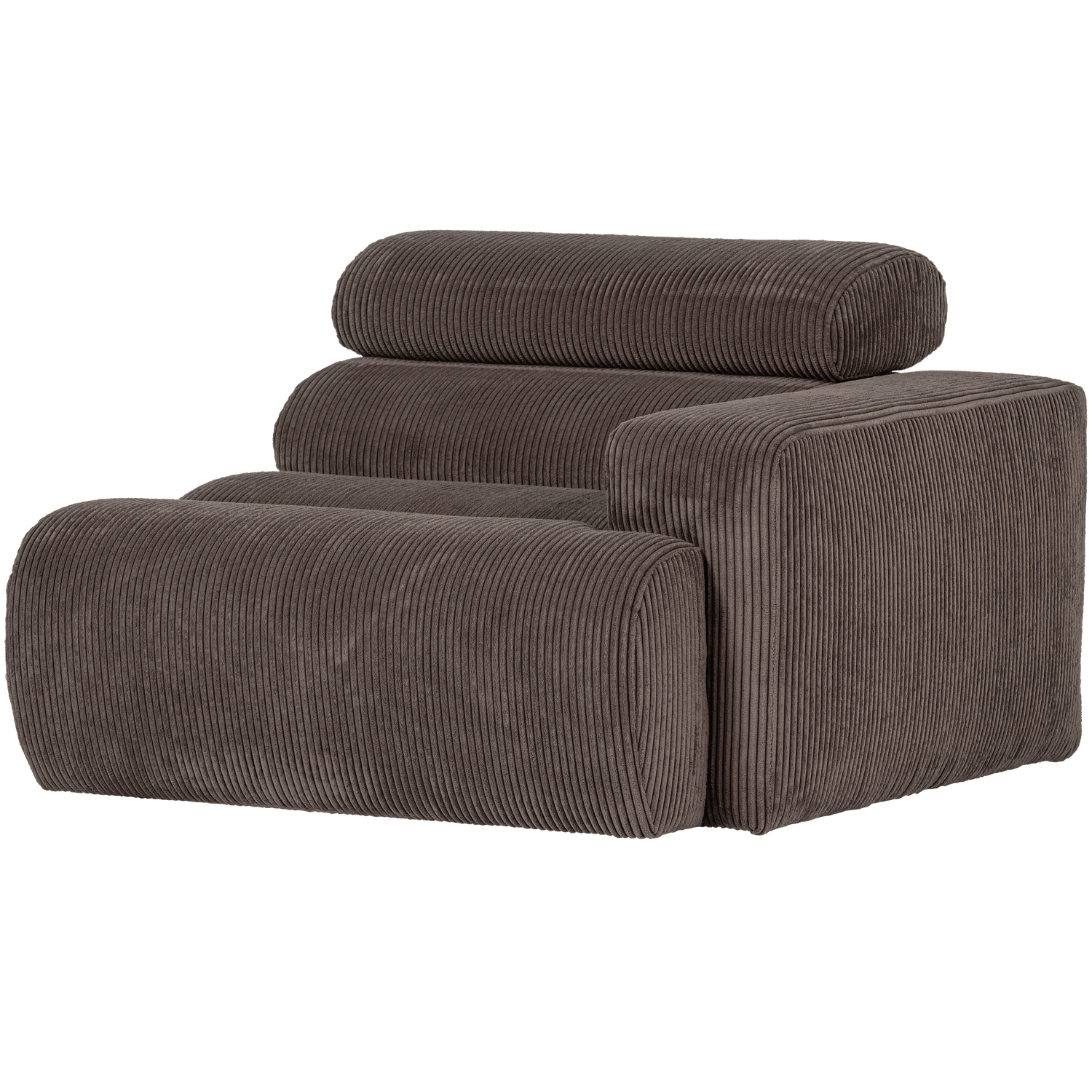 Novi 1-zits element arm links boucle karamelbruin